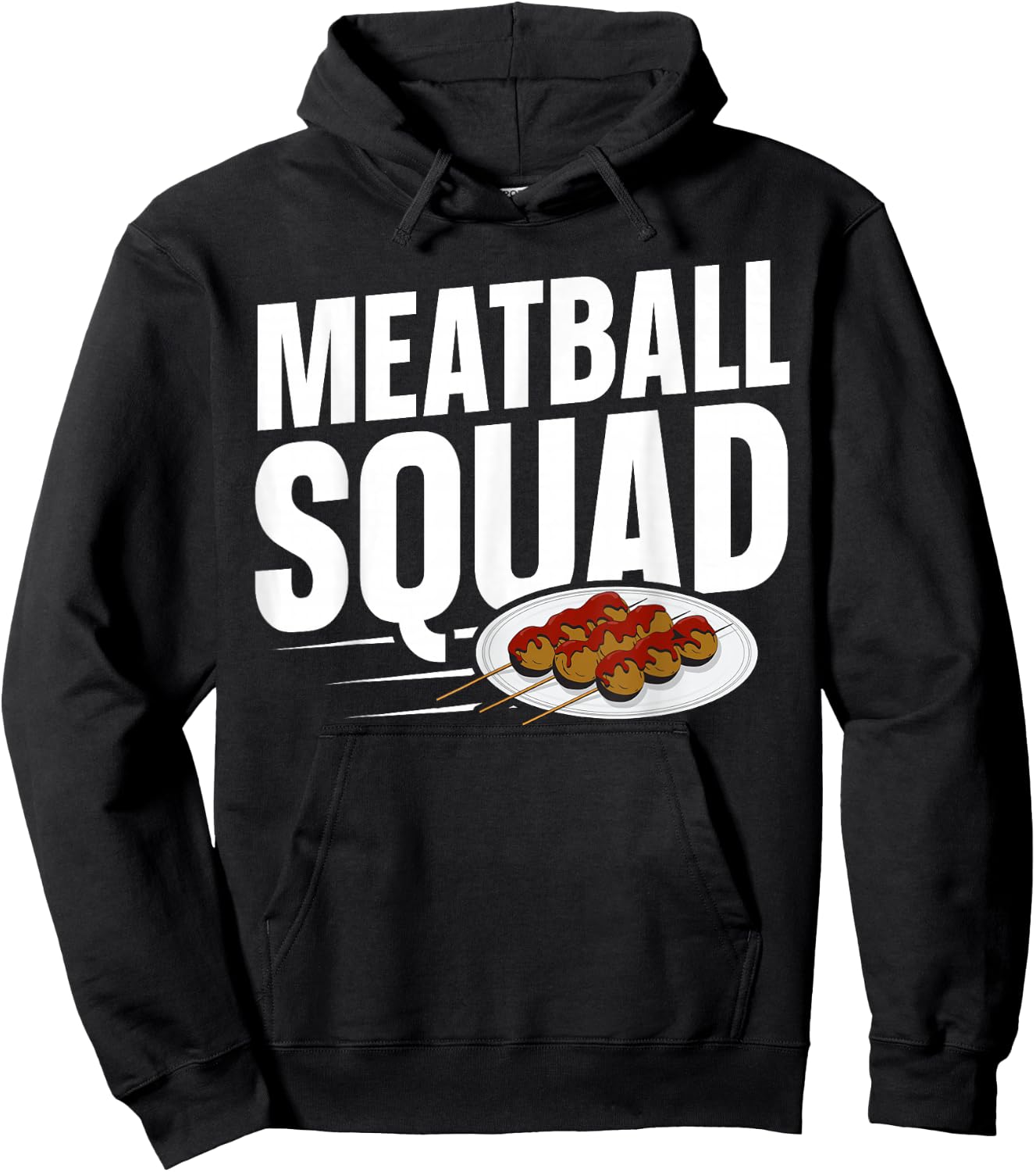 Meatball Squad Hoodie - Hoodie | Black