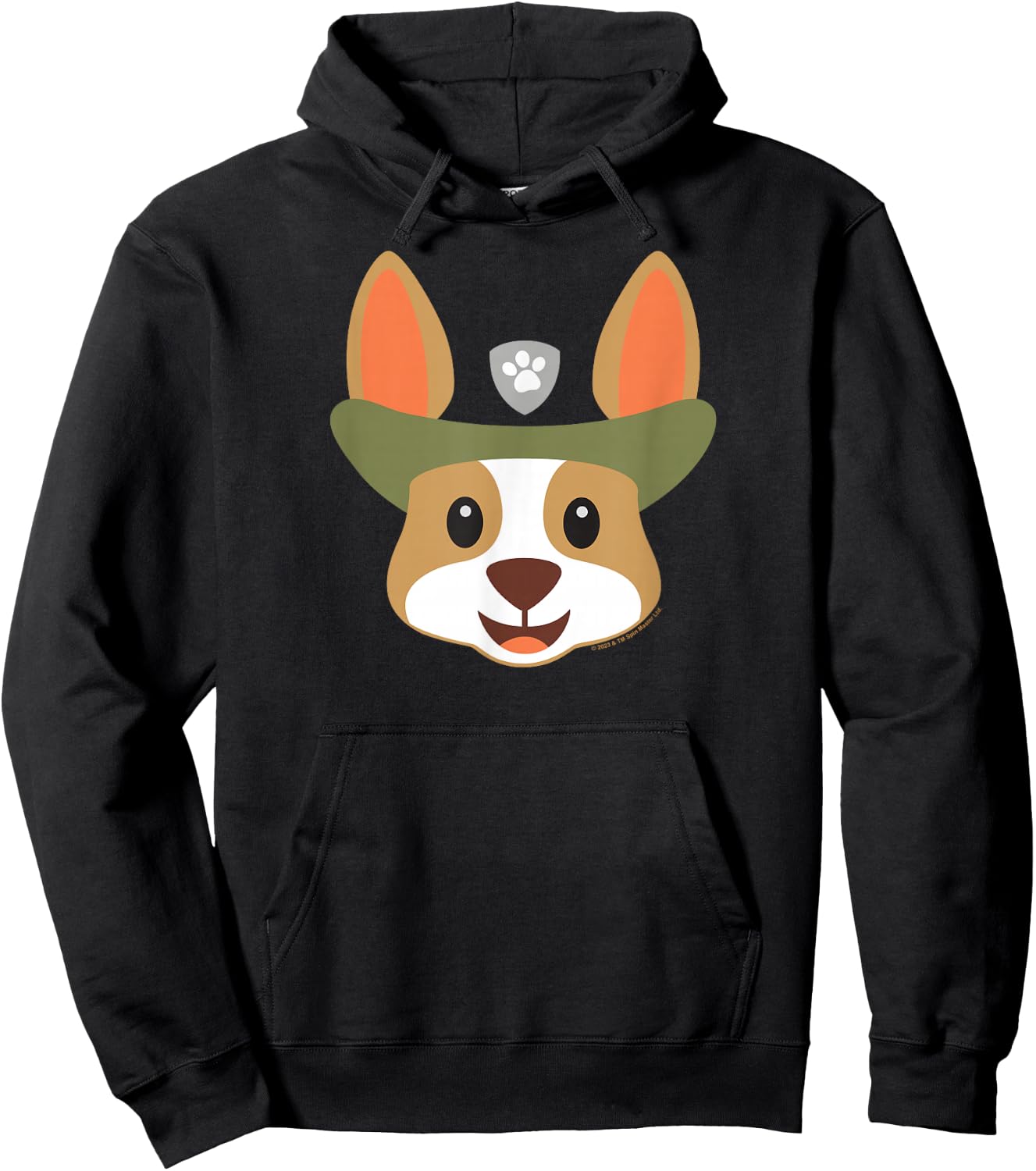 PAW Patrol Tracker Emoji Hoodie - Hoodie | Black