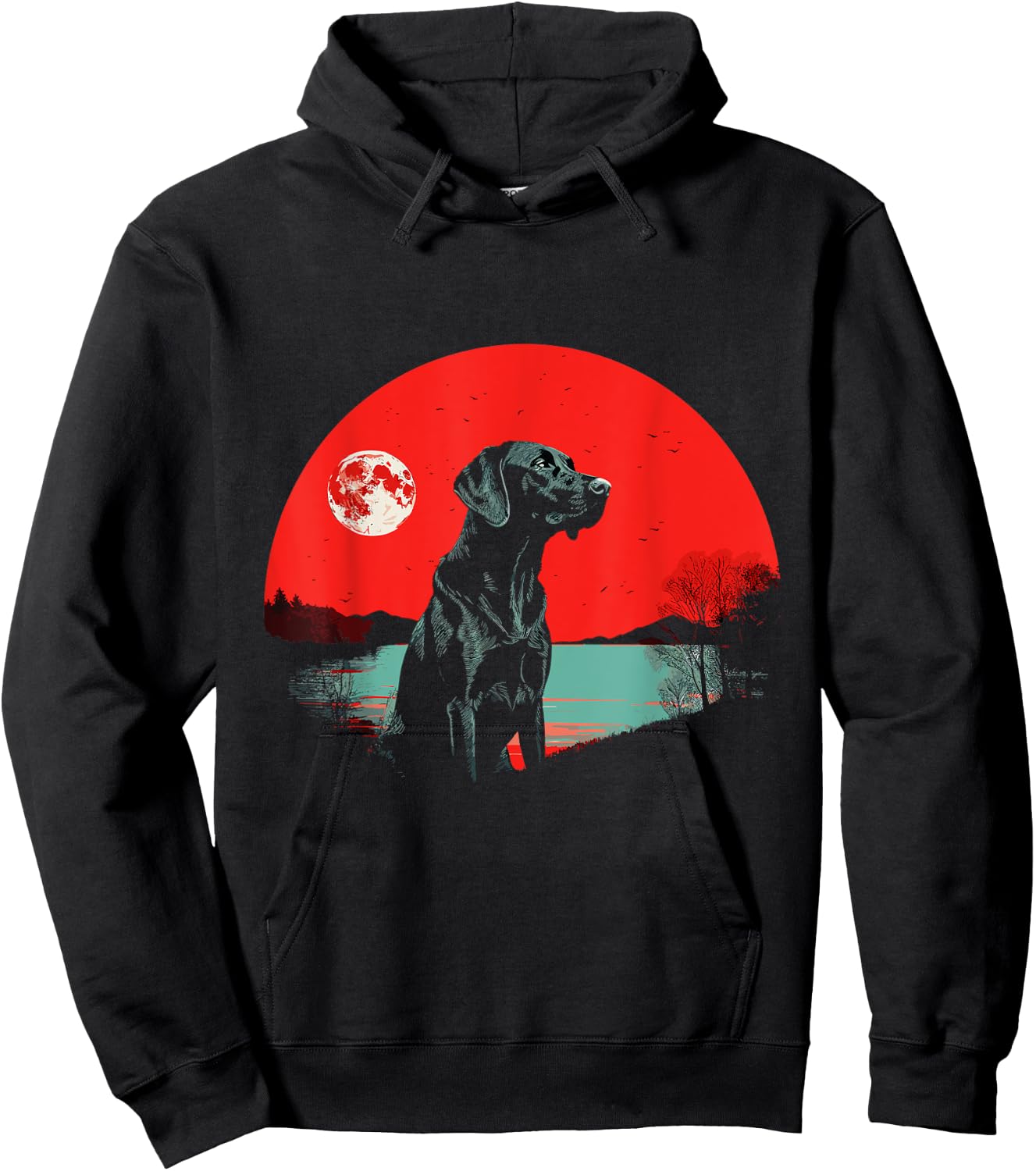Labrador Retriever Lover Black Lab Fetch Hoodie - Hoodie | Black