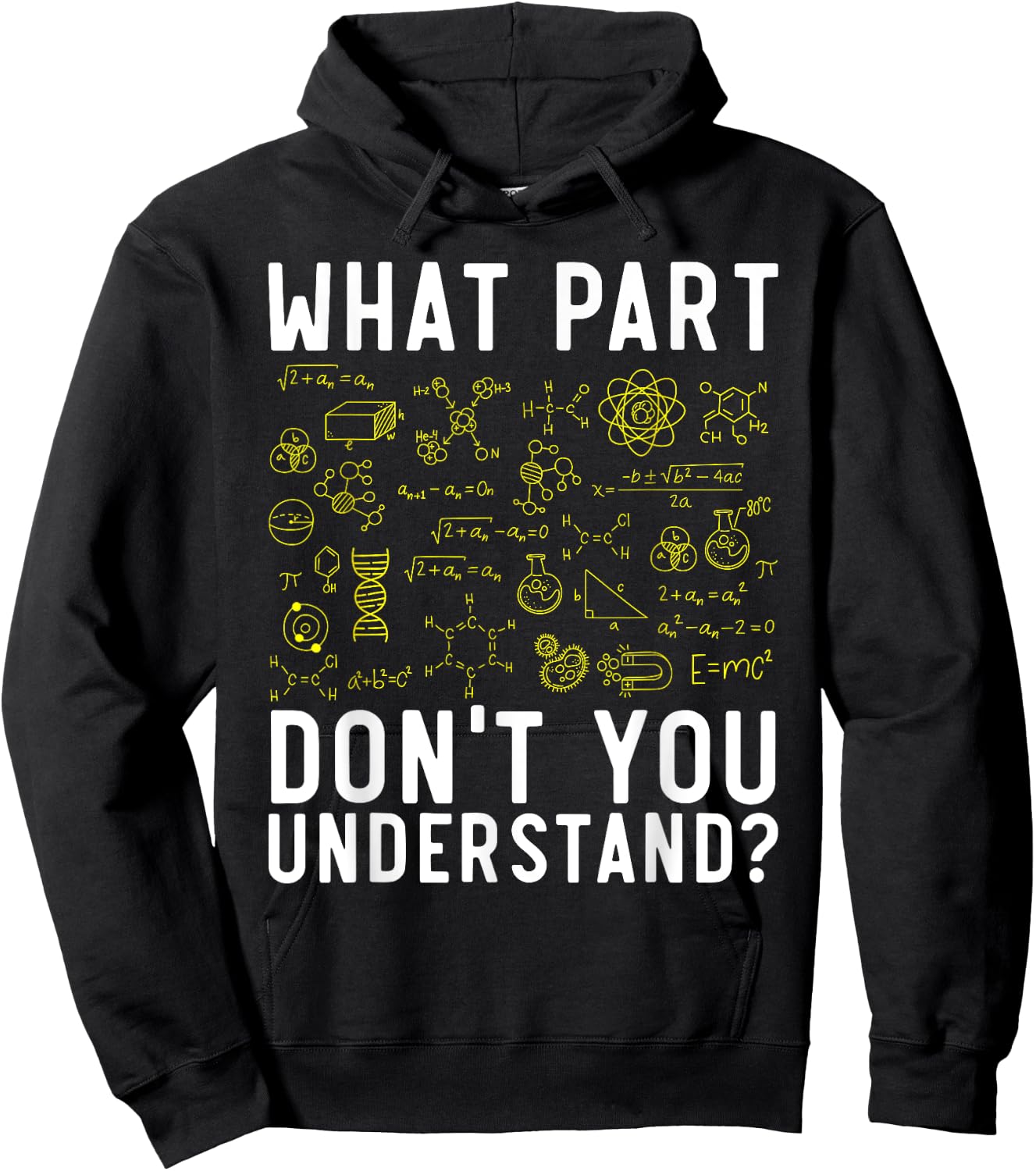 Chemical Engineer Chemist Chemistry Periodic Table Hoodie - Hoodie | Black
