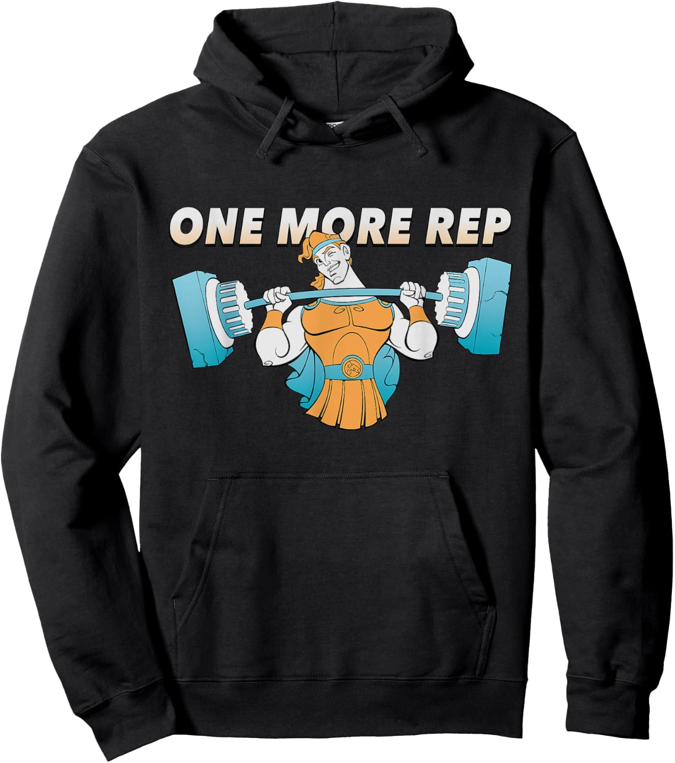 Disney Hercules One More Rep Hoodie - Hoodie | Black