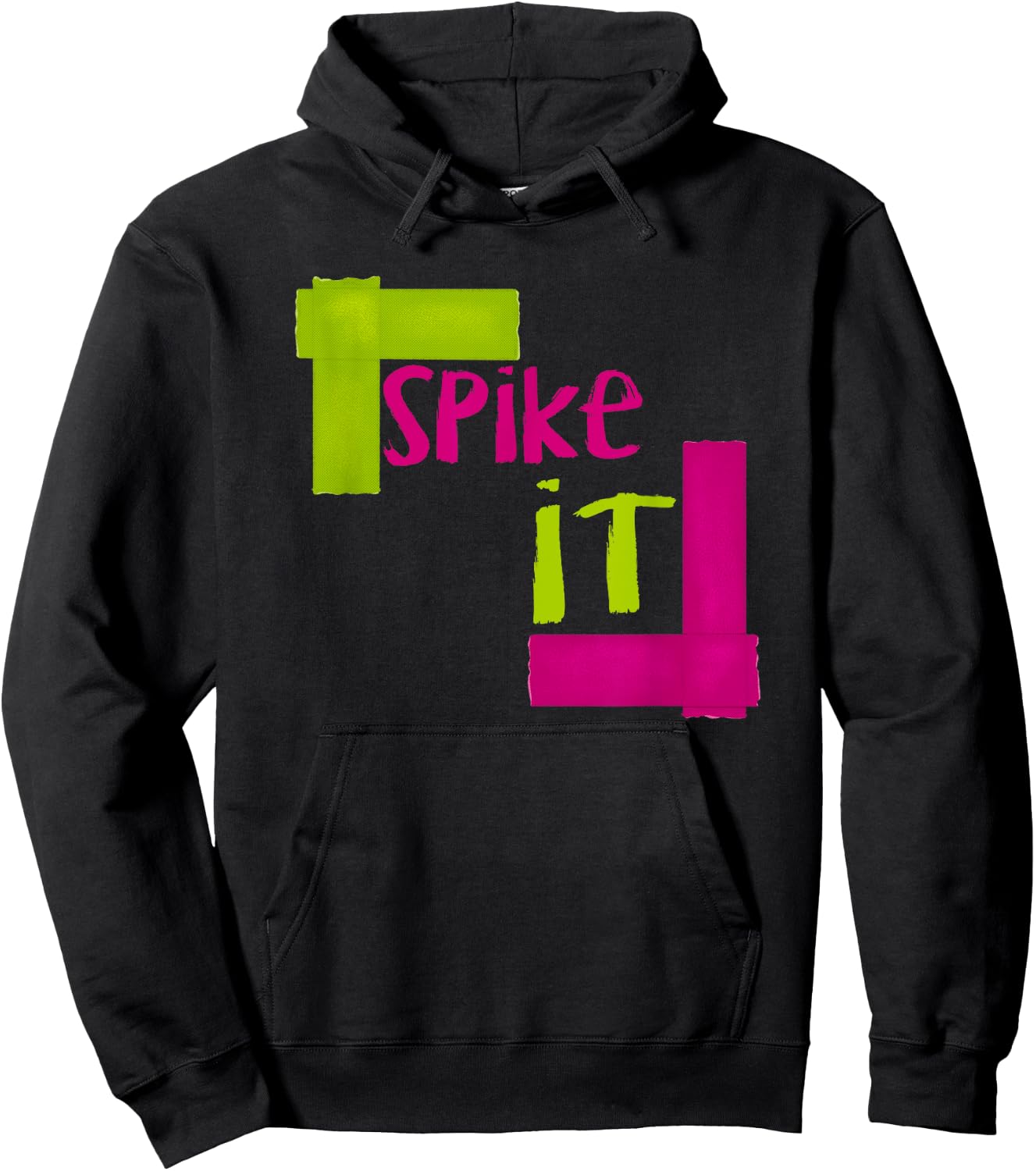 Spike It - Gaff Tape for Stage Managers, Actors, and Techs Hoodie - Hoodie | Black