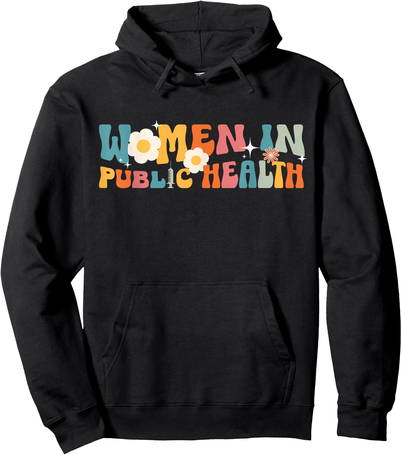 Women In Public Health Nurse Public Health Nursing Hoodie - Hoodie | Black