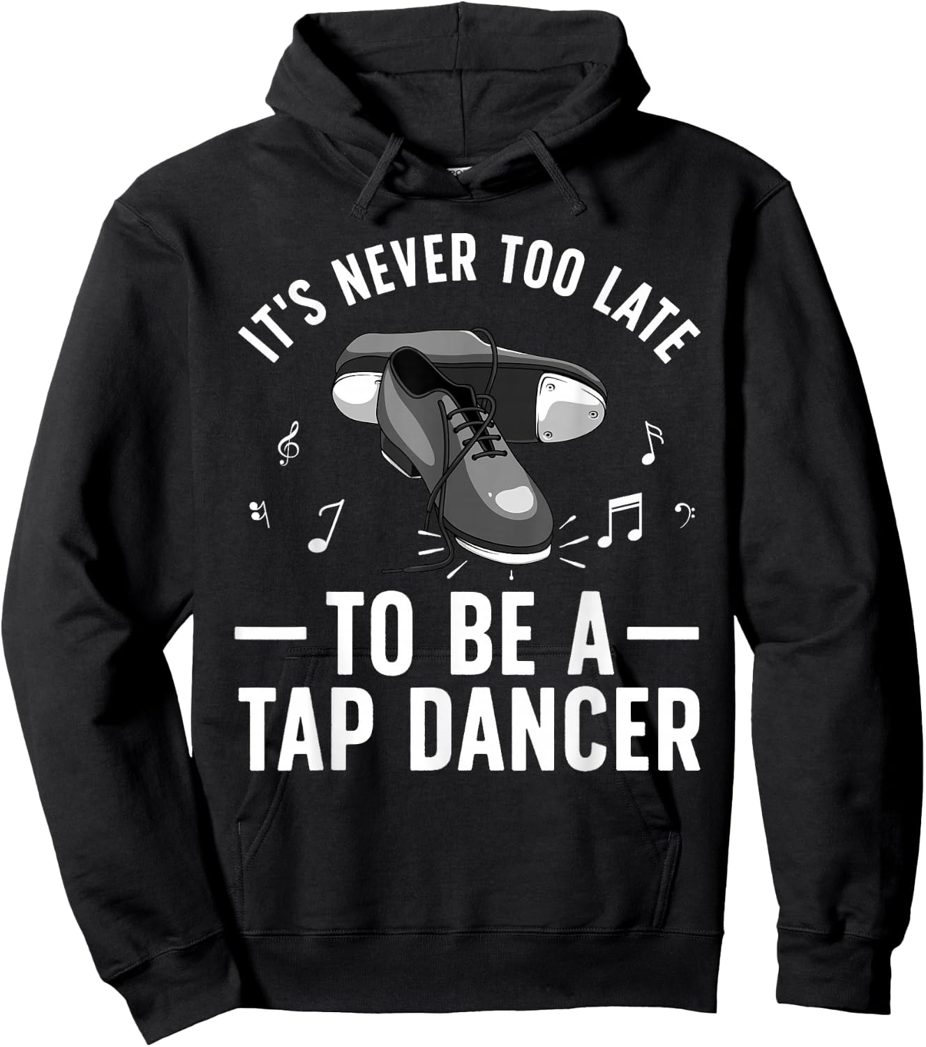 Funny Tap Dancing Art Women Line Dancing Tap Dancer Hoodie - Hoodie | Black