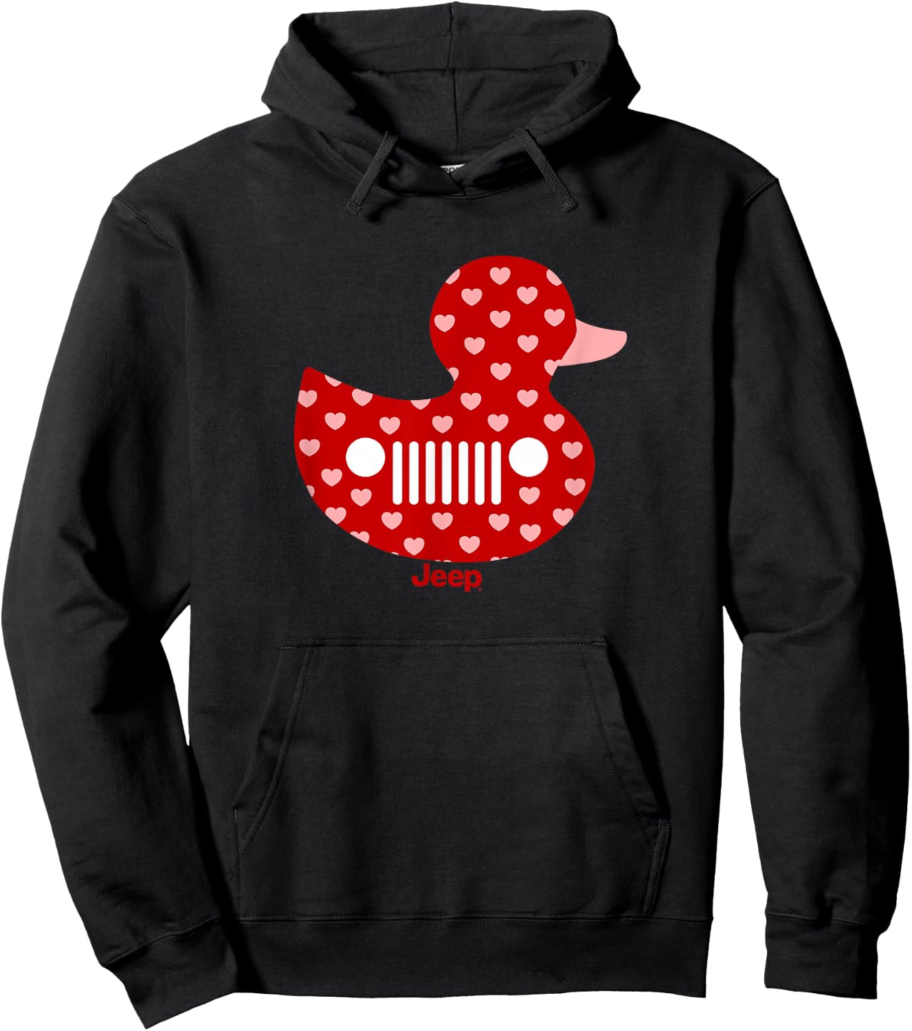 Jeep Love Duck Hoodie - Hoodie | Black