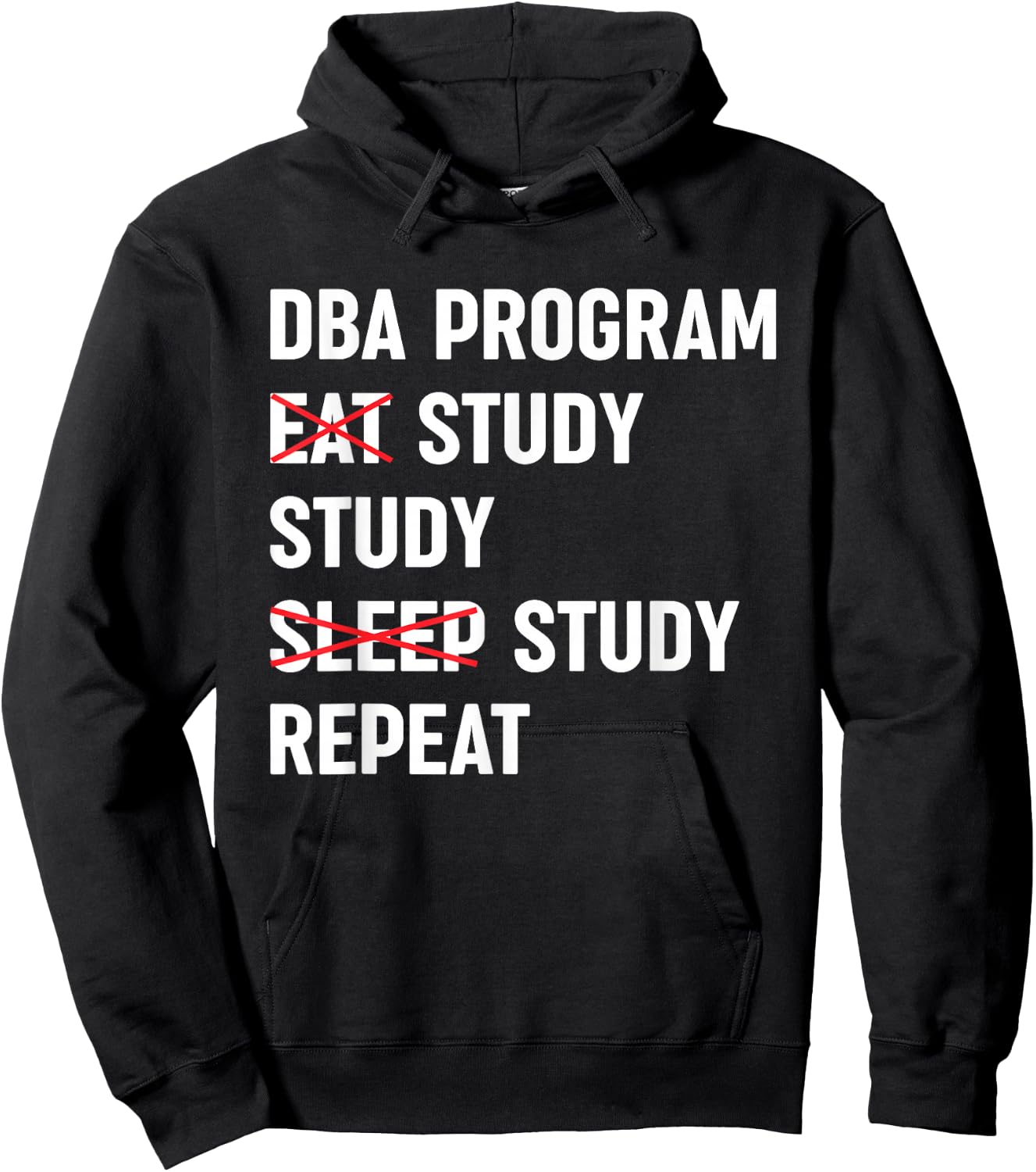 DBA Degree Doctor of Business Administration Hoodie - Hoodie | Black