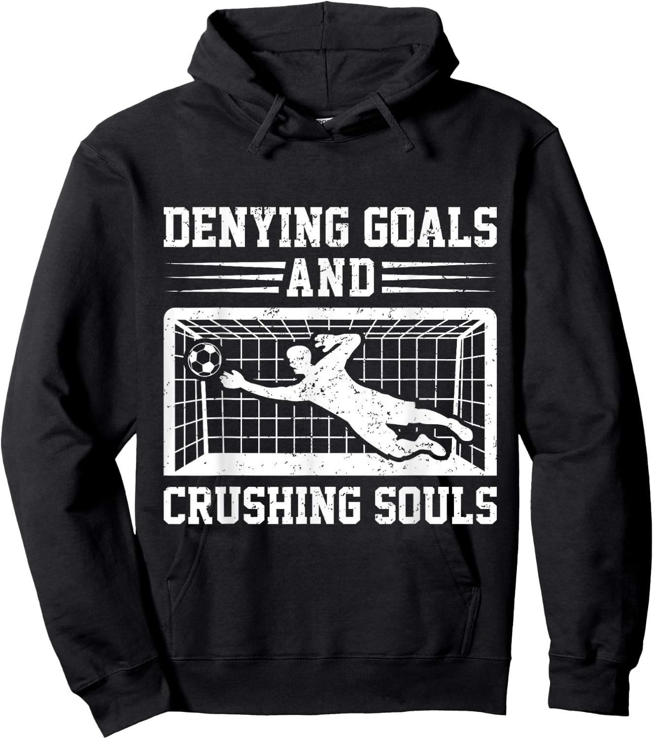 Soccer Goalie Goalkeeper Hoodie - Hoodie | Black