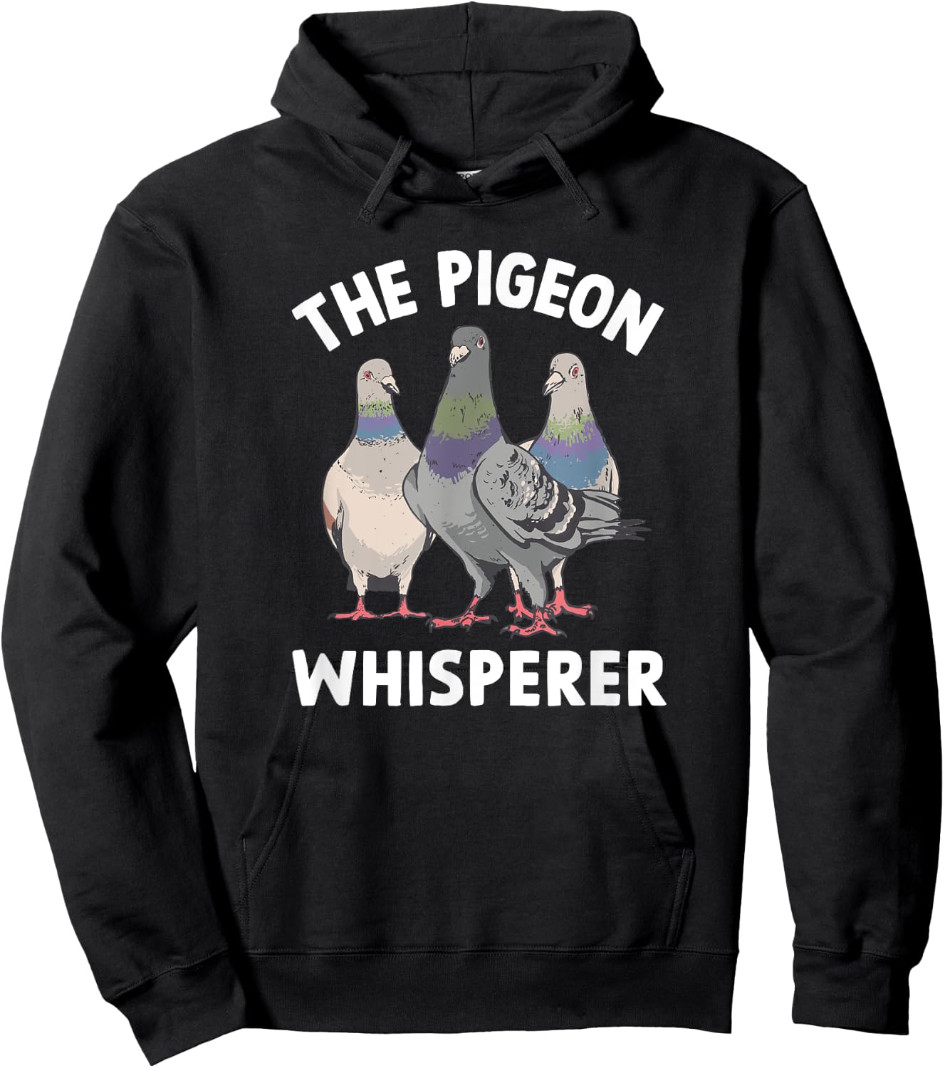 The Pigeon Whisperer - Pigeon Lover Hoodie - Hoodie | Black