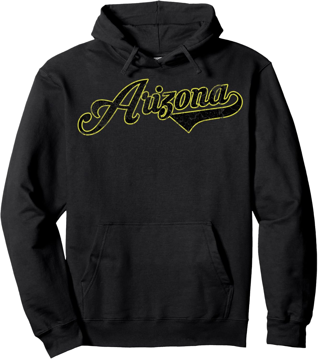 Vintage Arizona Baseball City Hoodie - Hoodie | Black