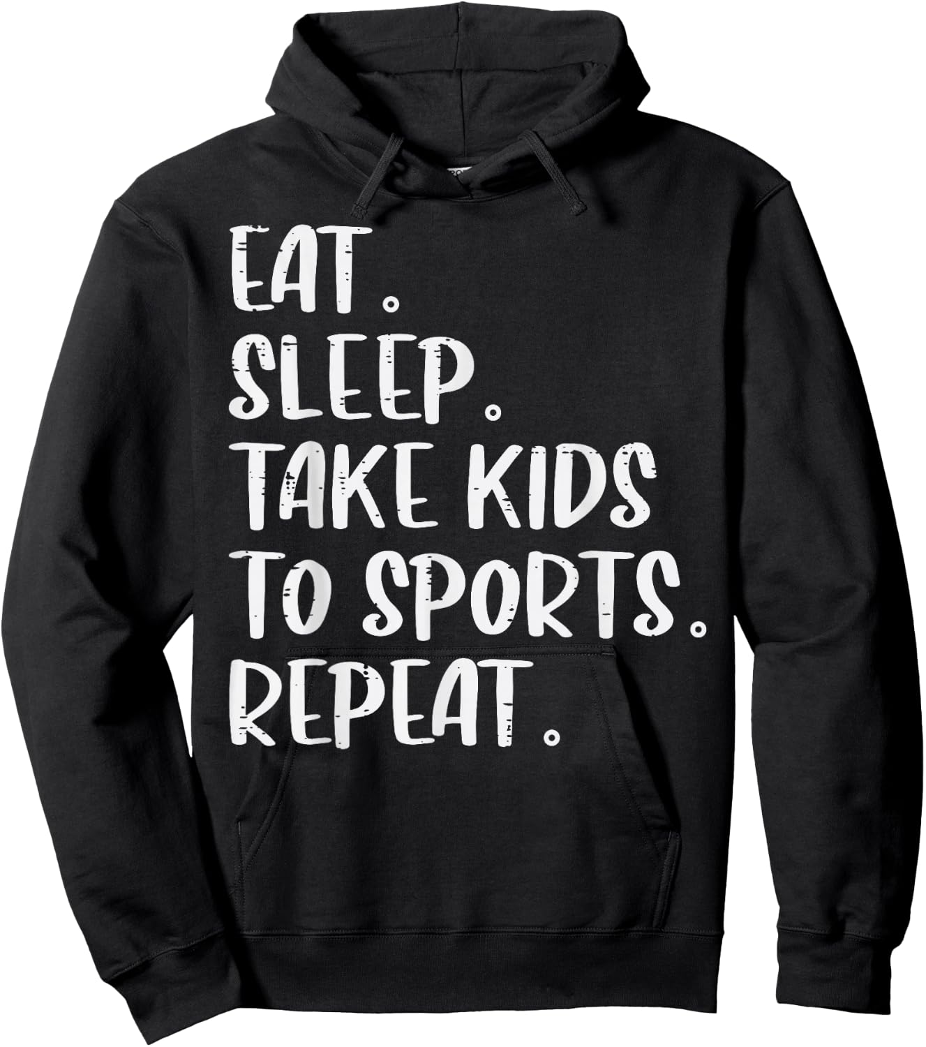Eat Sleep Take Kids To Sports Repeat Mothers Day Mom Mama Hoodie - Hoodie | Black