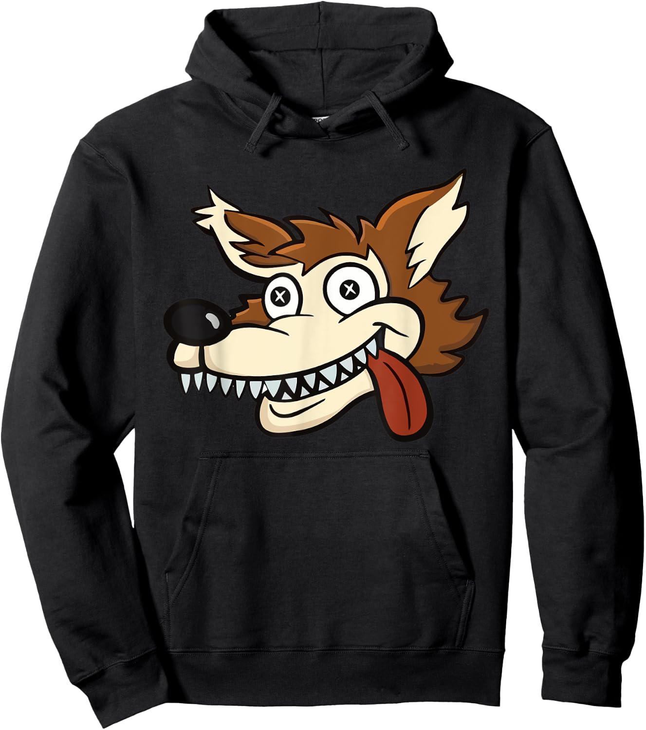 Alice Wolf Seven Of Heart Hoodie - Hoodie | Black