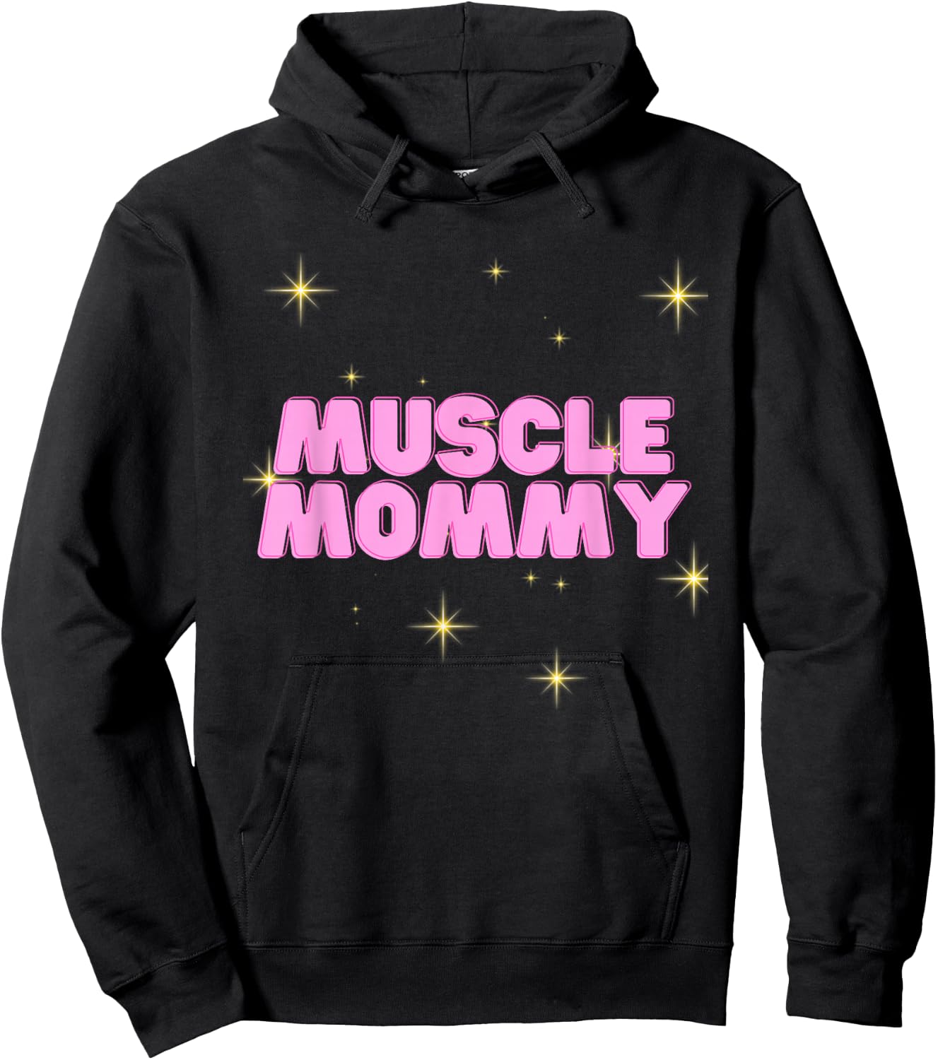 Gym Muscle Mommy Pump Cover Hoodie - Hoodie | Black