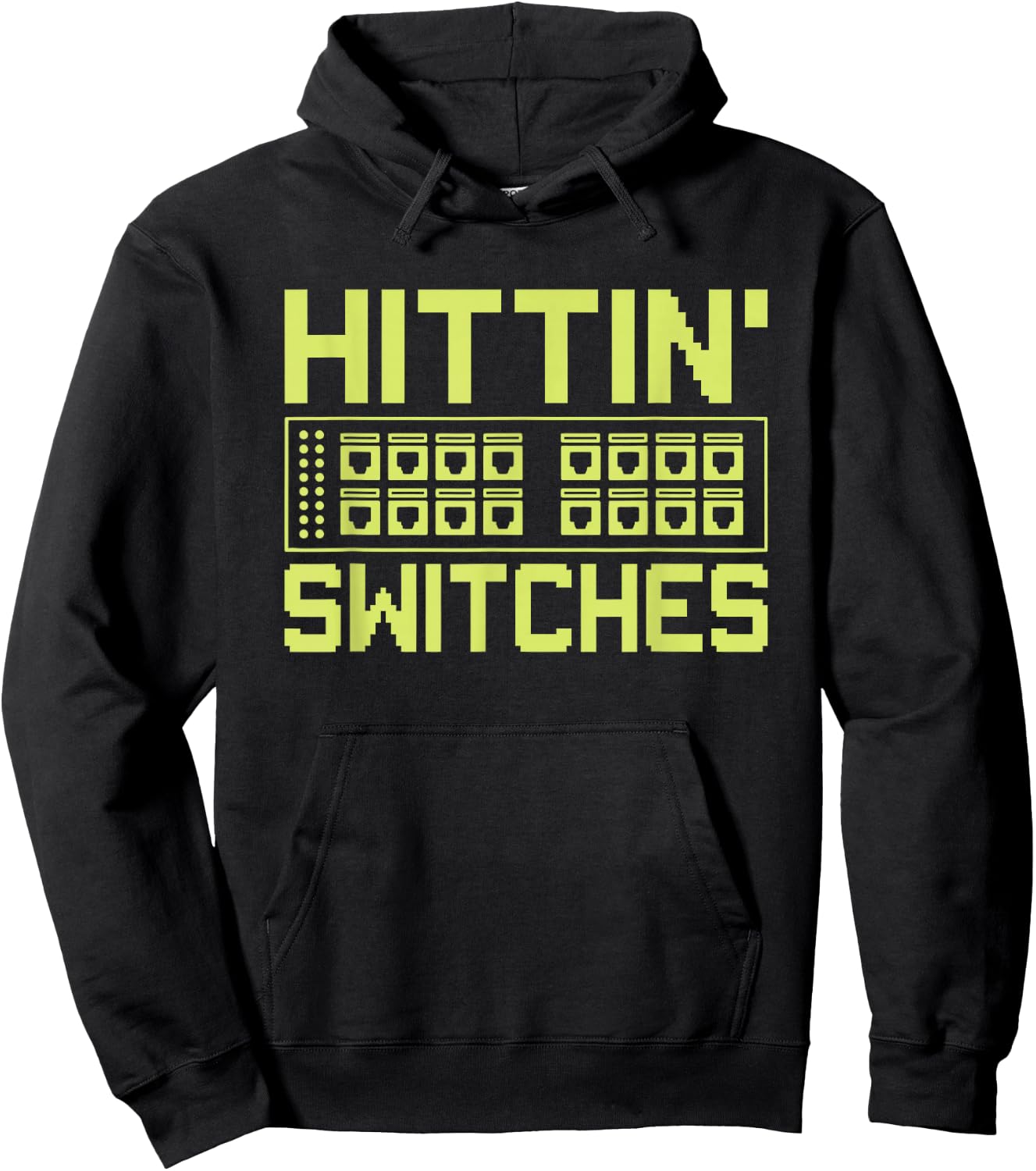 Network Technician Funny Sayings for VLAN Hoodie - Hoodie | Black