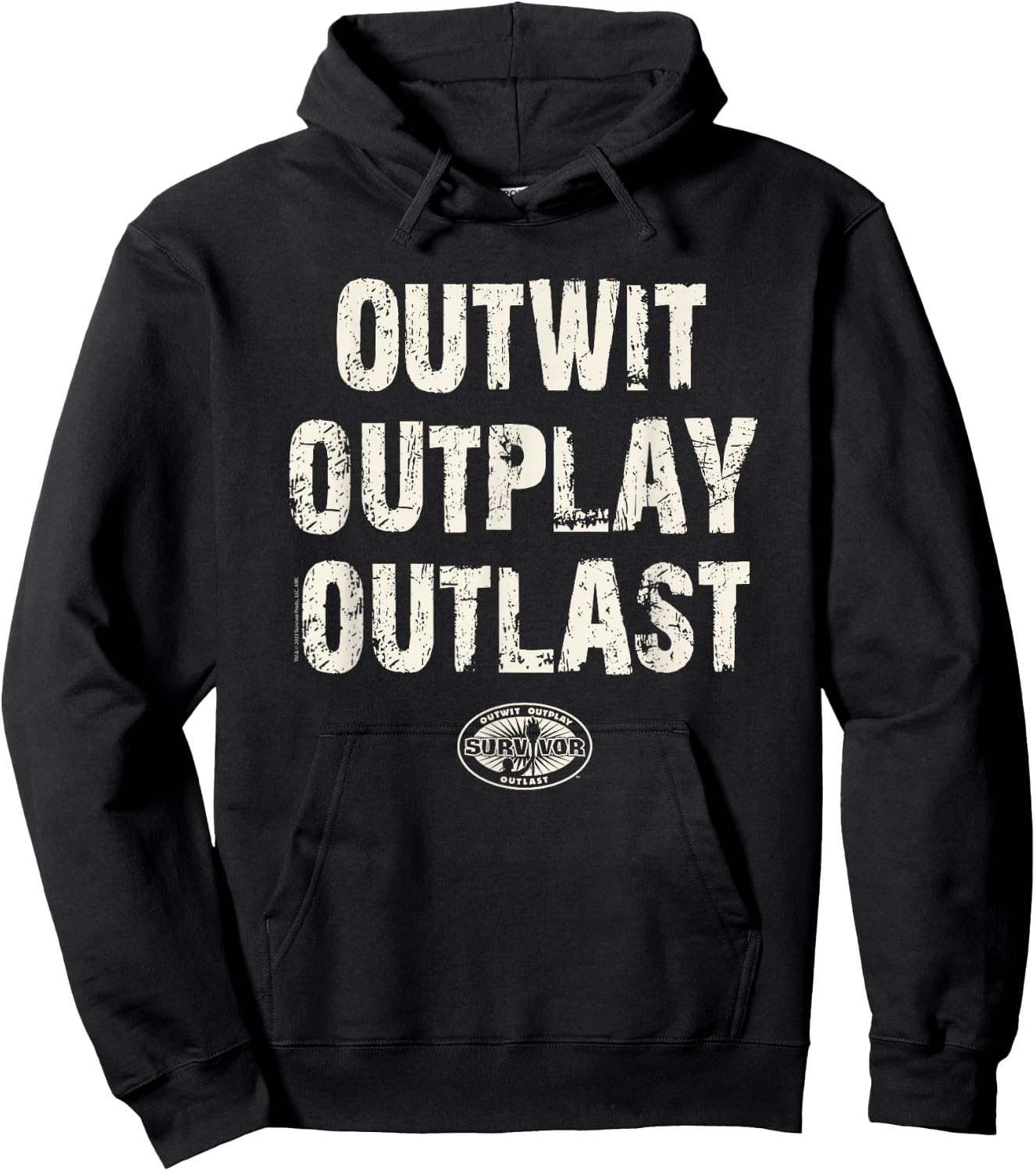 Survivor - Outwit Outplay Outlast Hoodie - Hoodie | Black