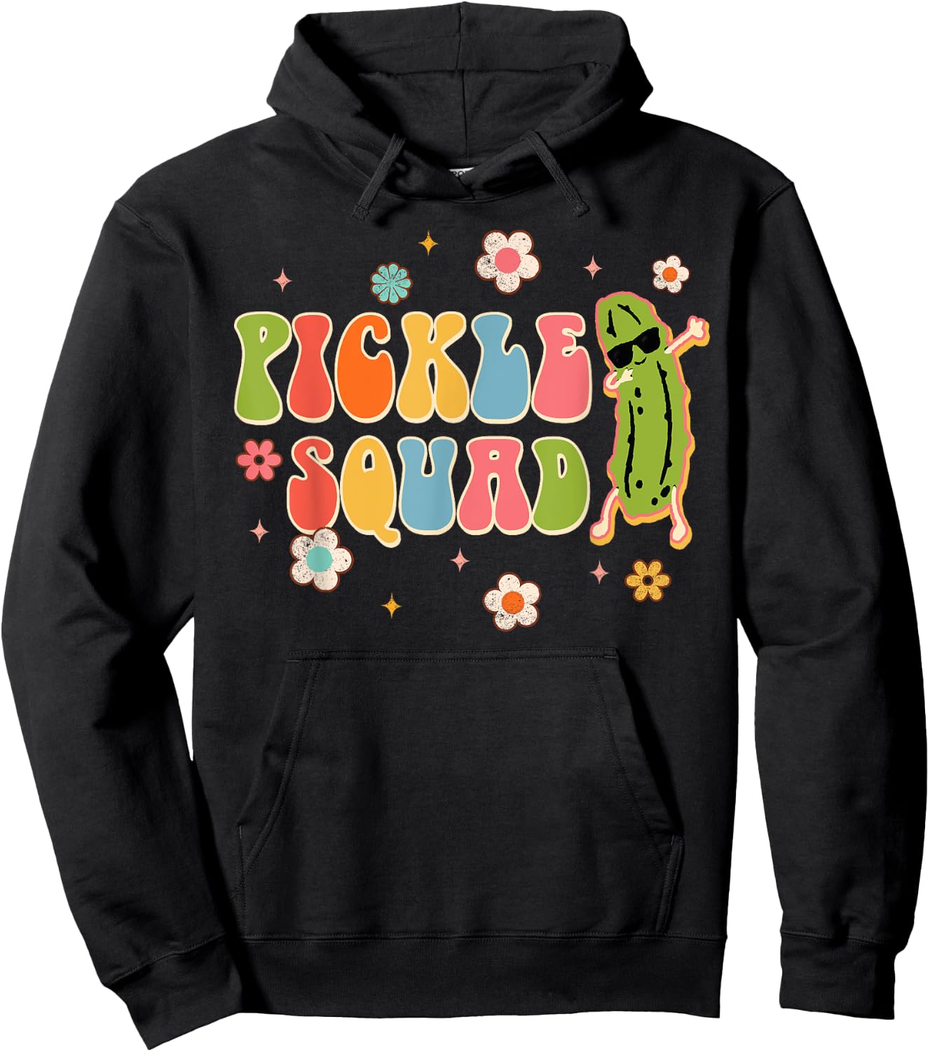 Pickle Squad Bridesmaid Bride Babe Bachelorette Matching Hoodie - Hoodie | Black