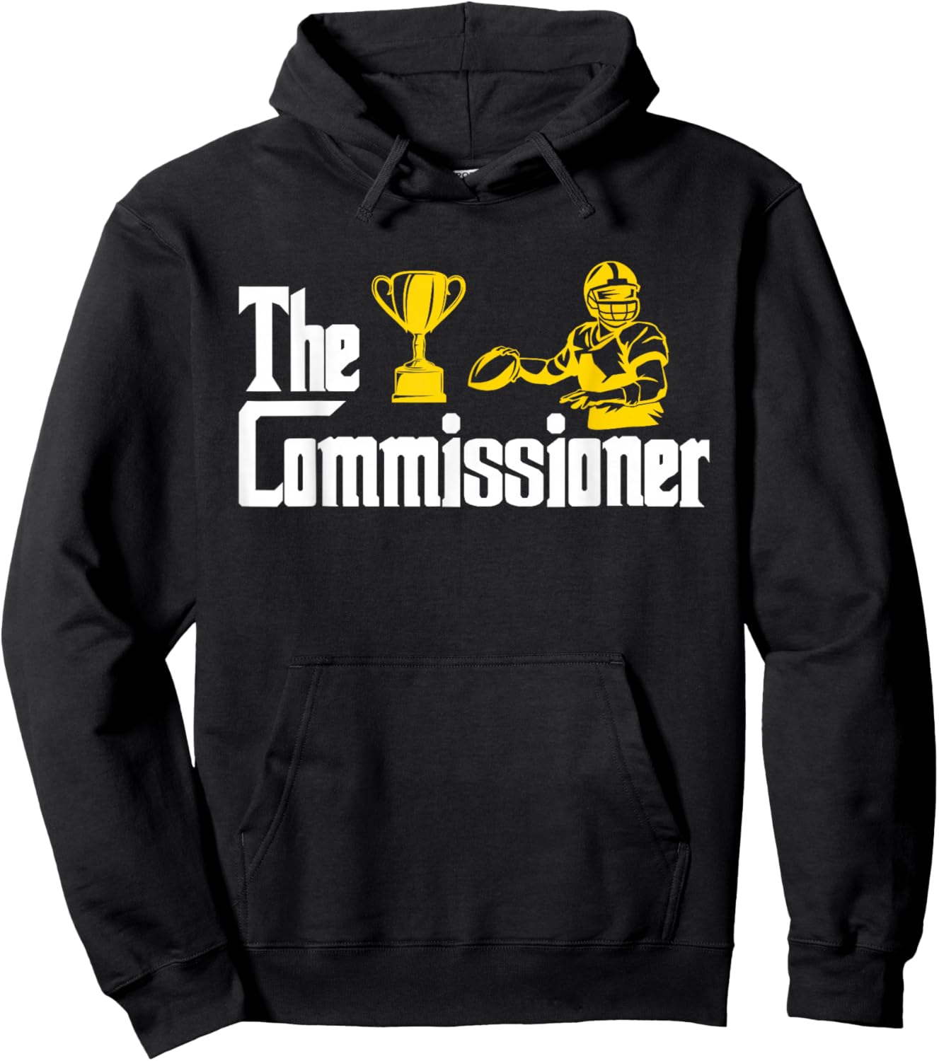 Fantasy Football Commissioner Fantasy Football Commish Hoodie - Hoodie | Black