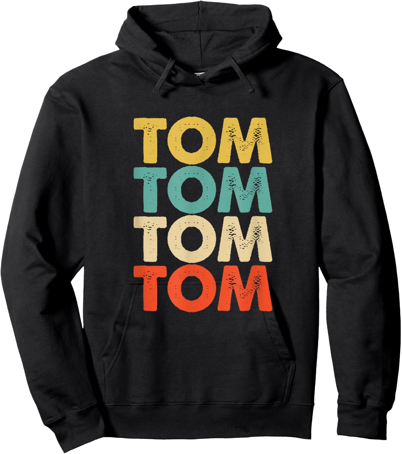 Tom Name Hoodie - Hoodie | Black