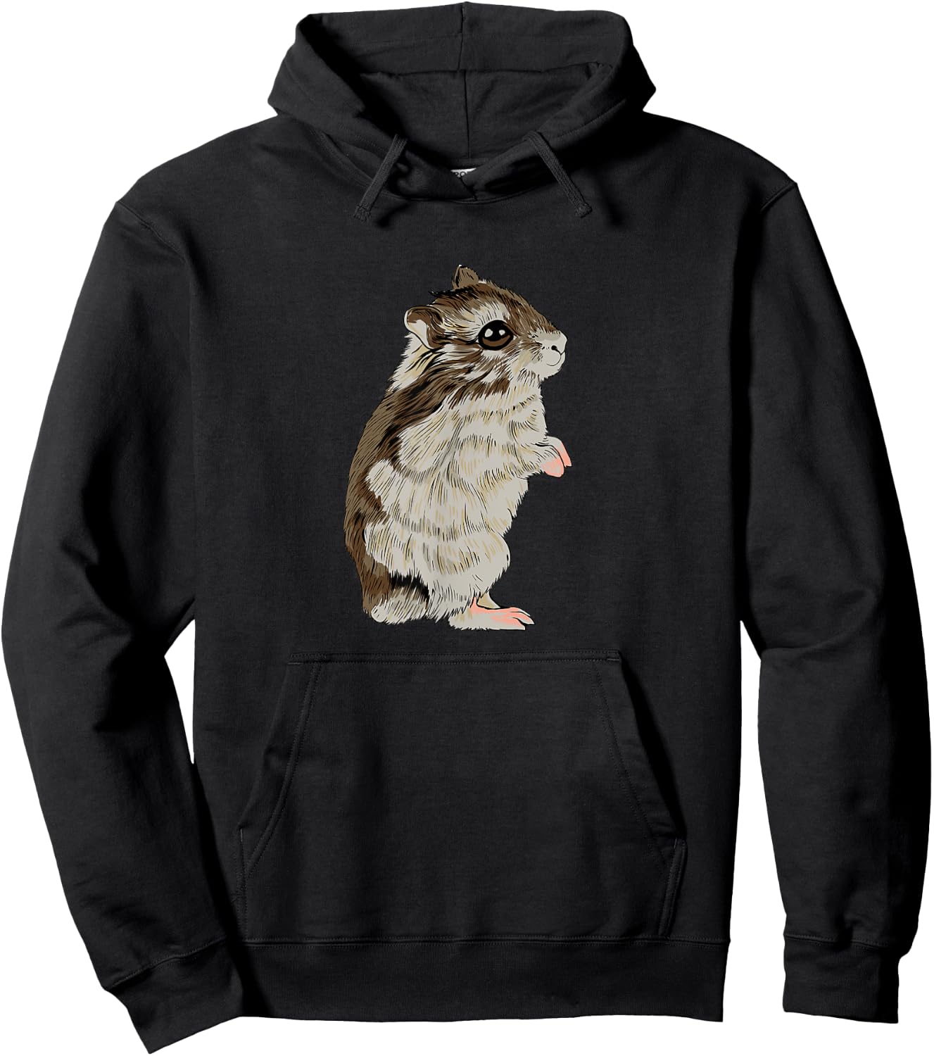 Dzungarian Dwarf Hamster Hoodie - Hoodie | Black