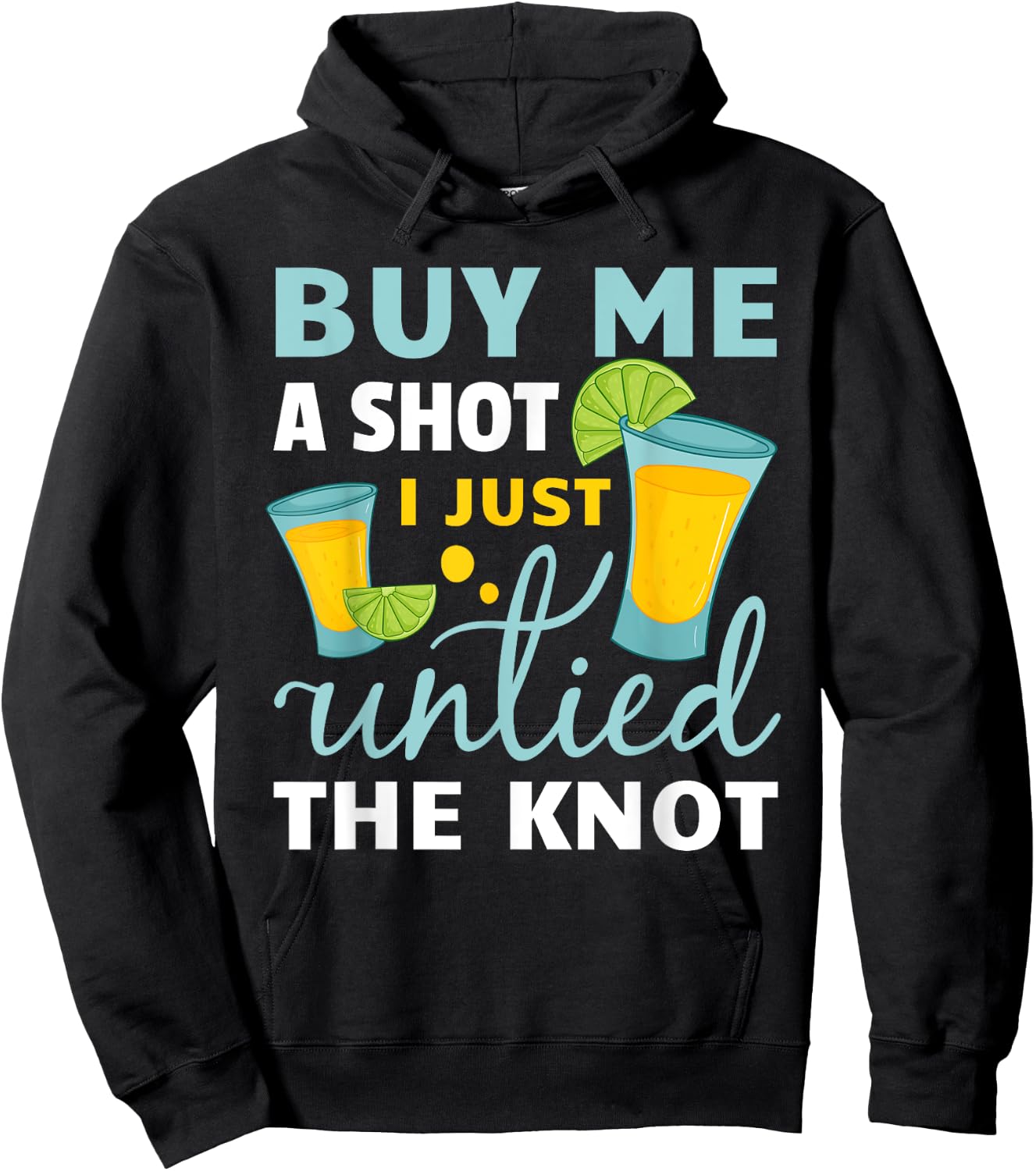 Funny Newly Divorce Art Women Divorcee Divorce Party Hoodie - Hoodie | Black