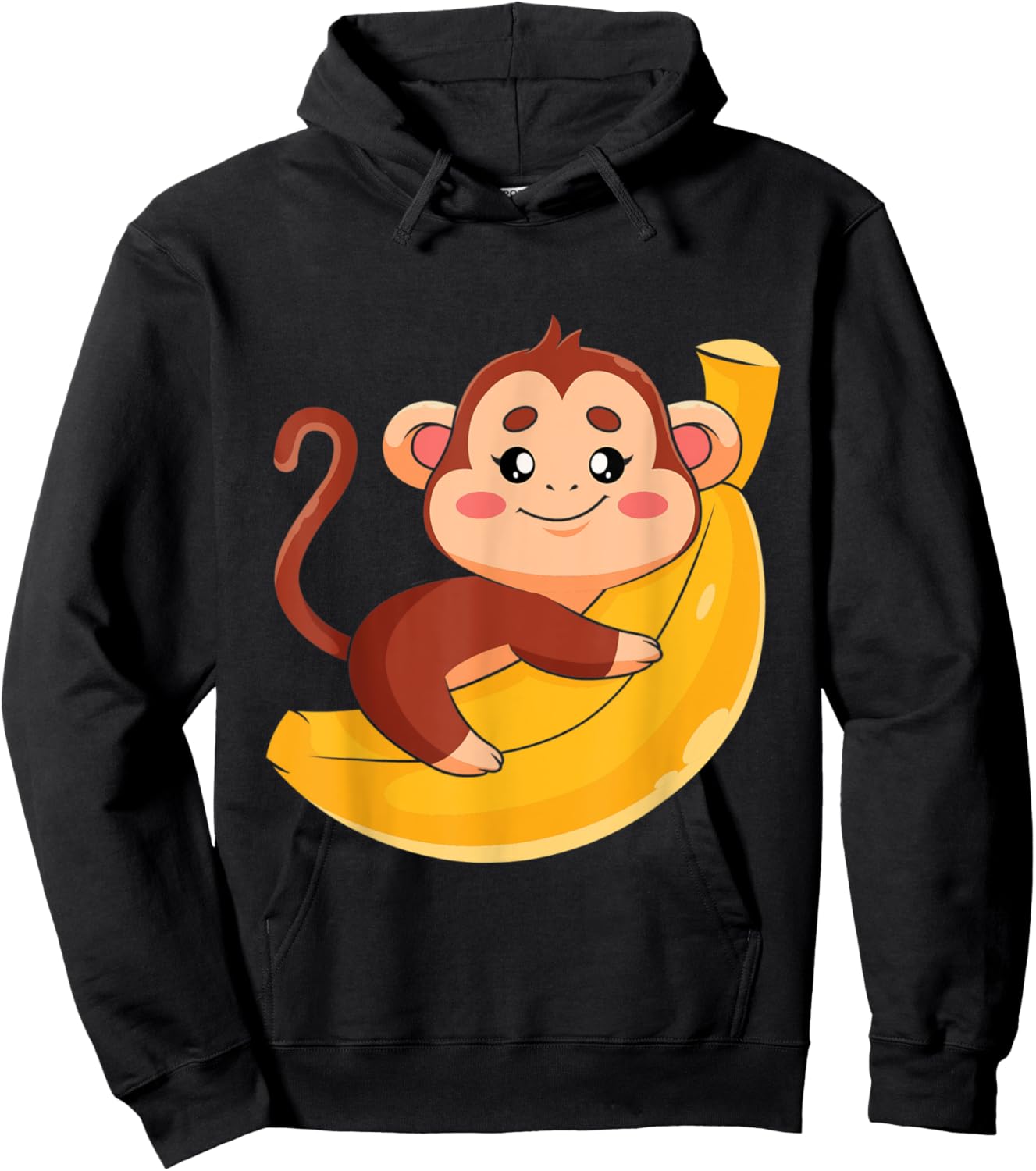 Monkey With Sunglasses - Zookeeper Animal Lover Primate Hoodie - Hoodie | Black