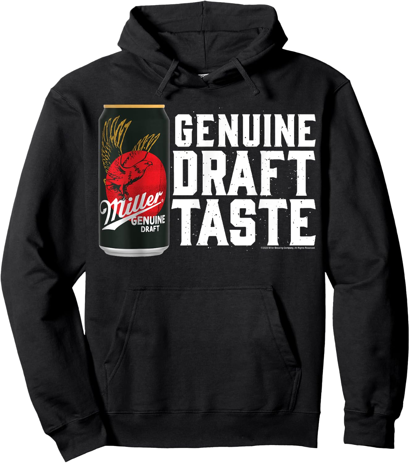 Miller Genuine Draft - Genuine Draft Taste Hoodie - Hoodie | Black