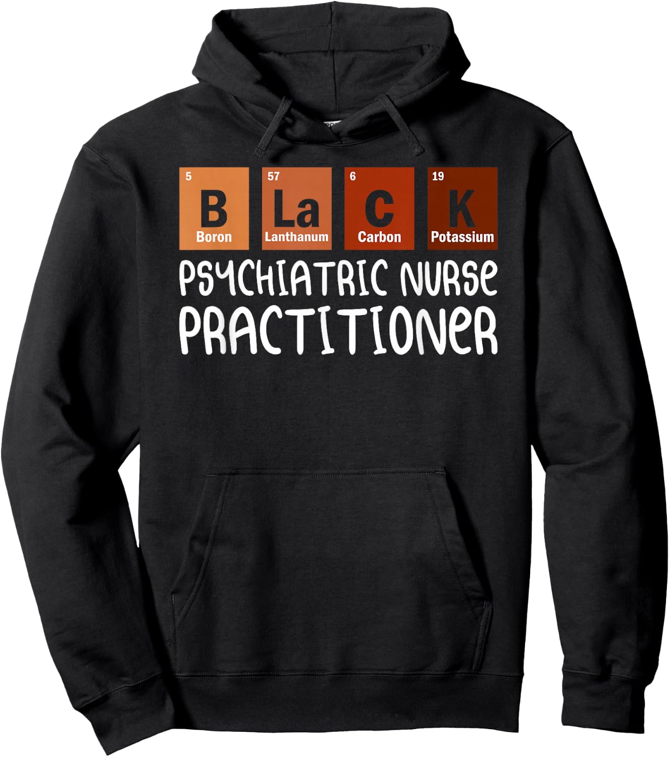 Psych NP Psychiatric Nurse Practitioner Nurses Day Hoodie - Hoodie | Black
