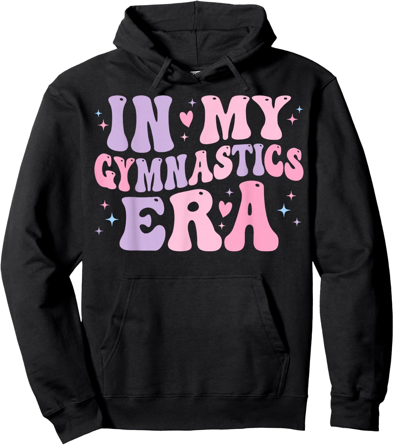 In My Gymnastics Era Funny Gymnast Gymnastic Hoodie - Hoodie | Black