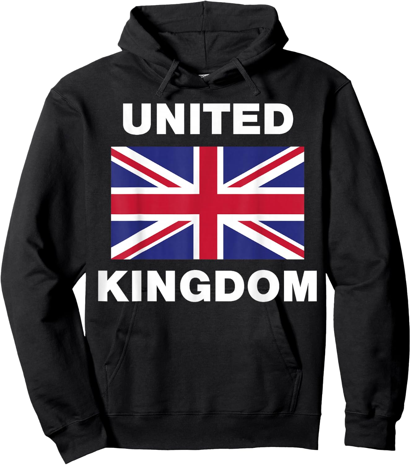 United Kingdom British Flag Heritage Hoodie - Hoodie | Black