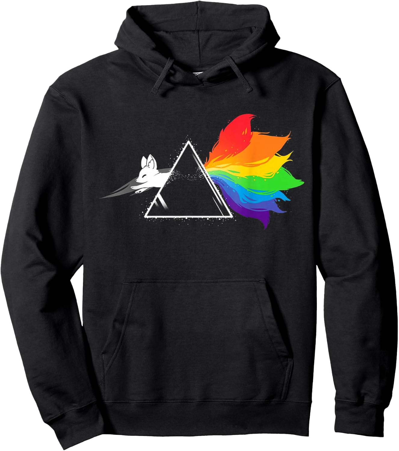 Dark Side of the Kitsune Hoodie - Hoodie | Black
