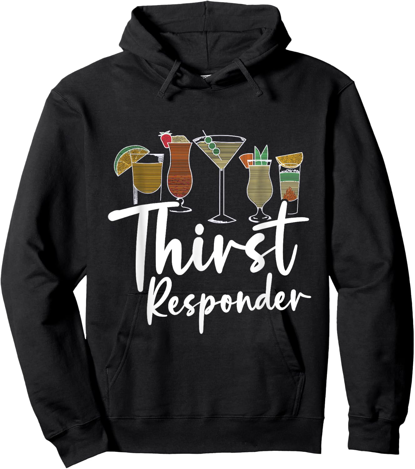 Thirst Bartender Responder Hoodie - Hoodie | Black