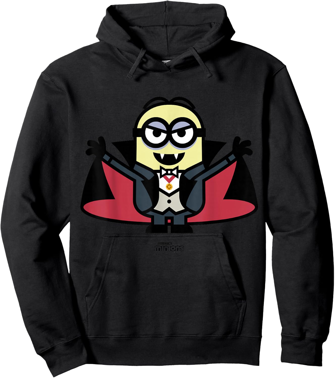 Minions Monsters Dave'acula Halloween Hoodie - Hoodie | Black