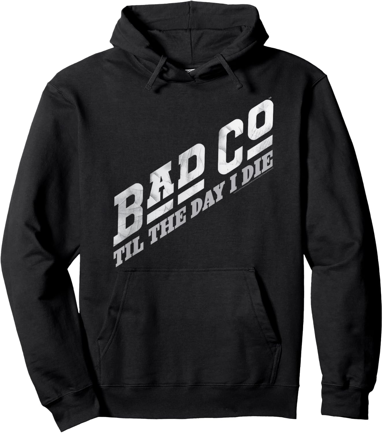Bad Company Til The Day I Die Classic Bad Co Logo Hoodie - Hoodie | Black