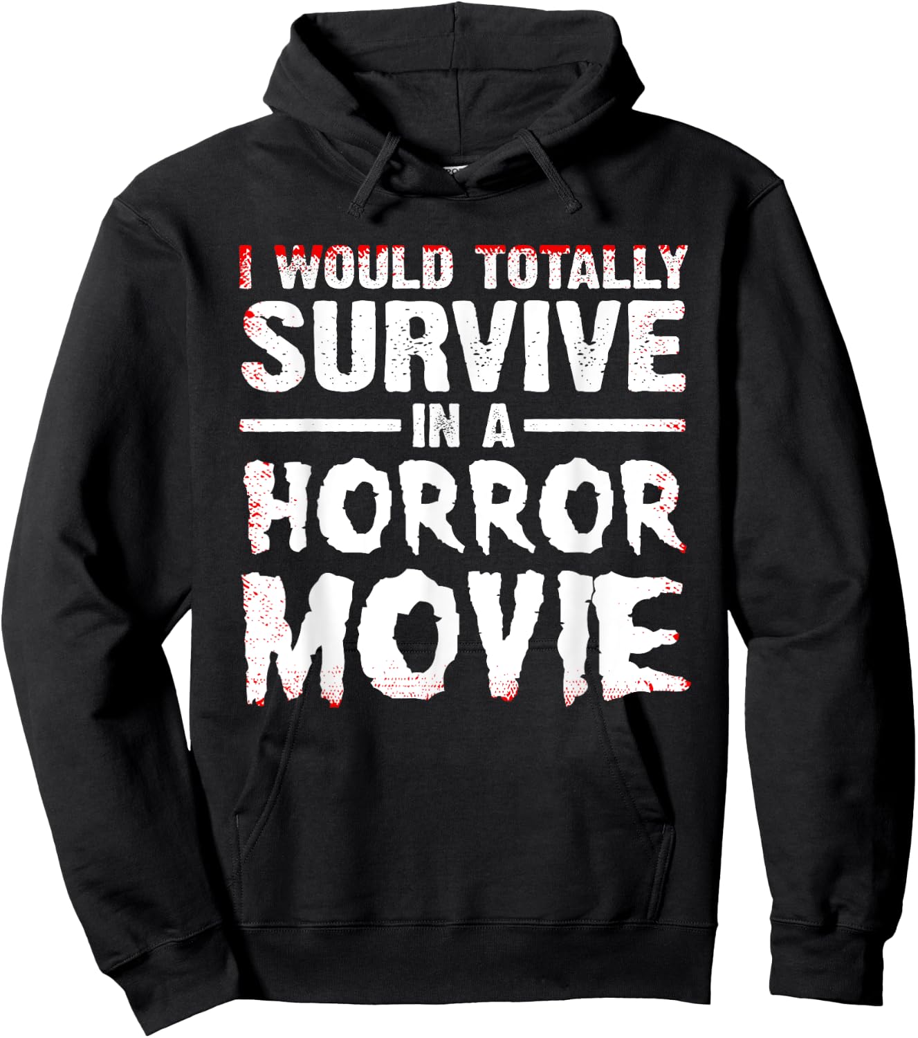 Funny Horror Movie Art Women Halloween Scary Movies Hoodie - Hoodie | Black