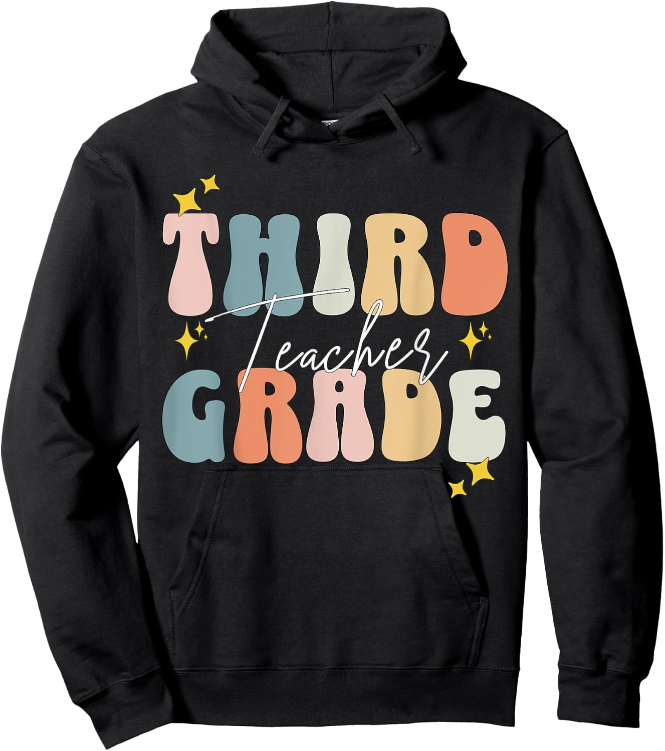 Third Grade Teacher 3rd Grade back to school Hoodie - Hoodie | Black