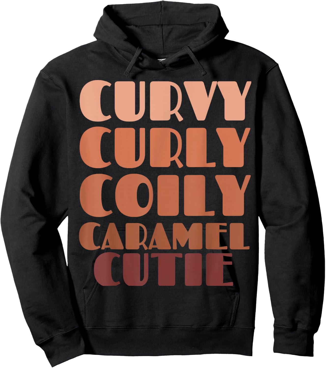 Brown Sugar Babe Educate Afro Queen African American Melanin Hoodie - Hoodie | Black