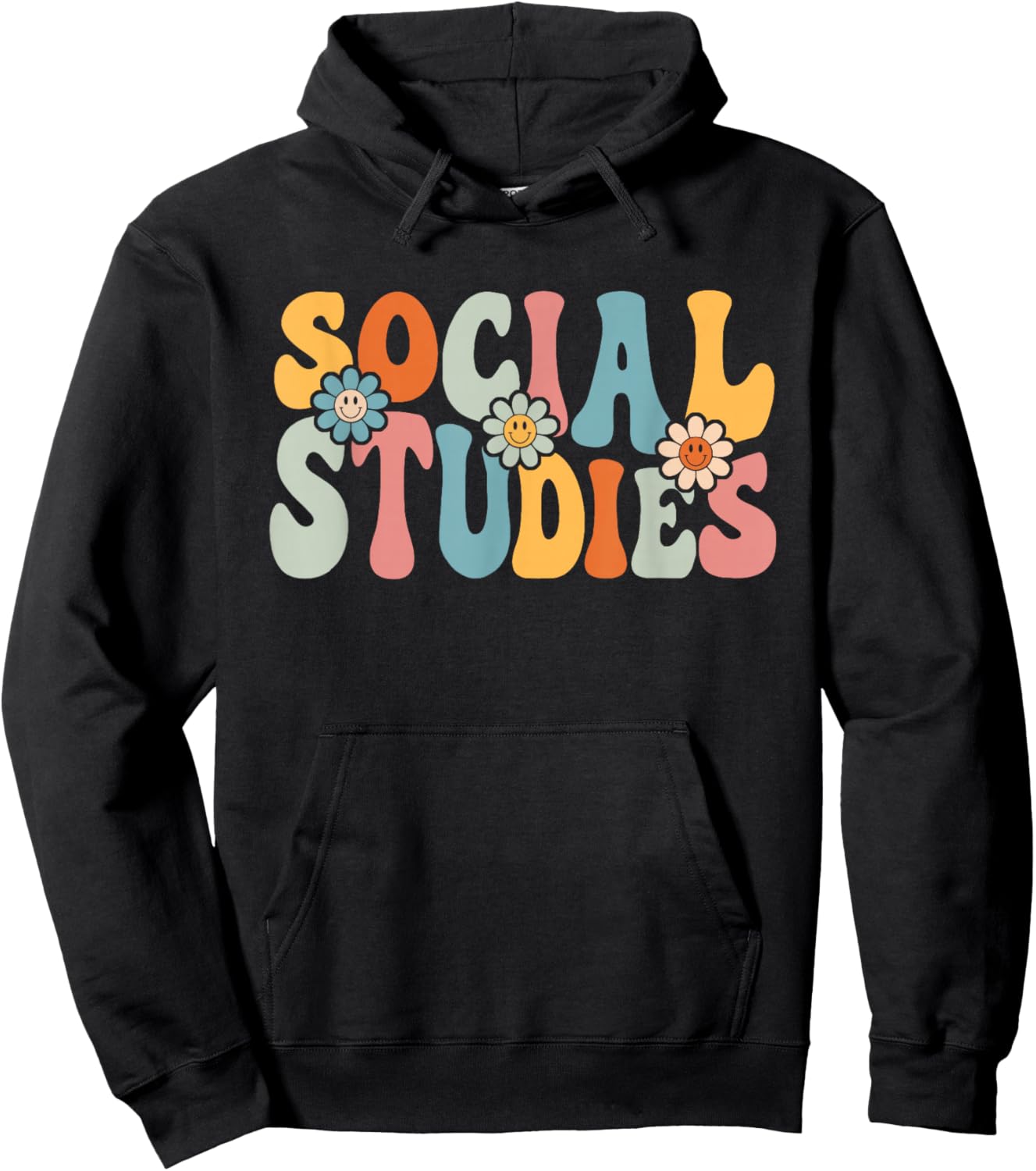 Social Studies Funny Back To School Teachers Students Hoodie - Hoodie | Black