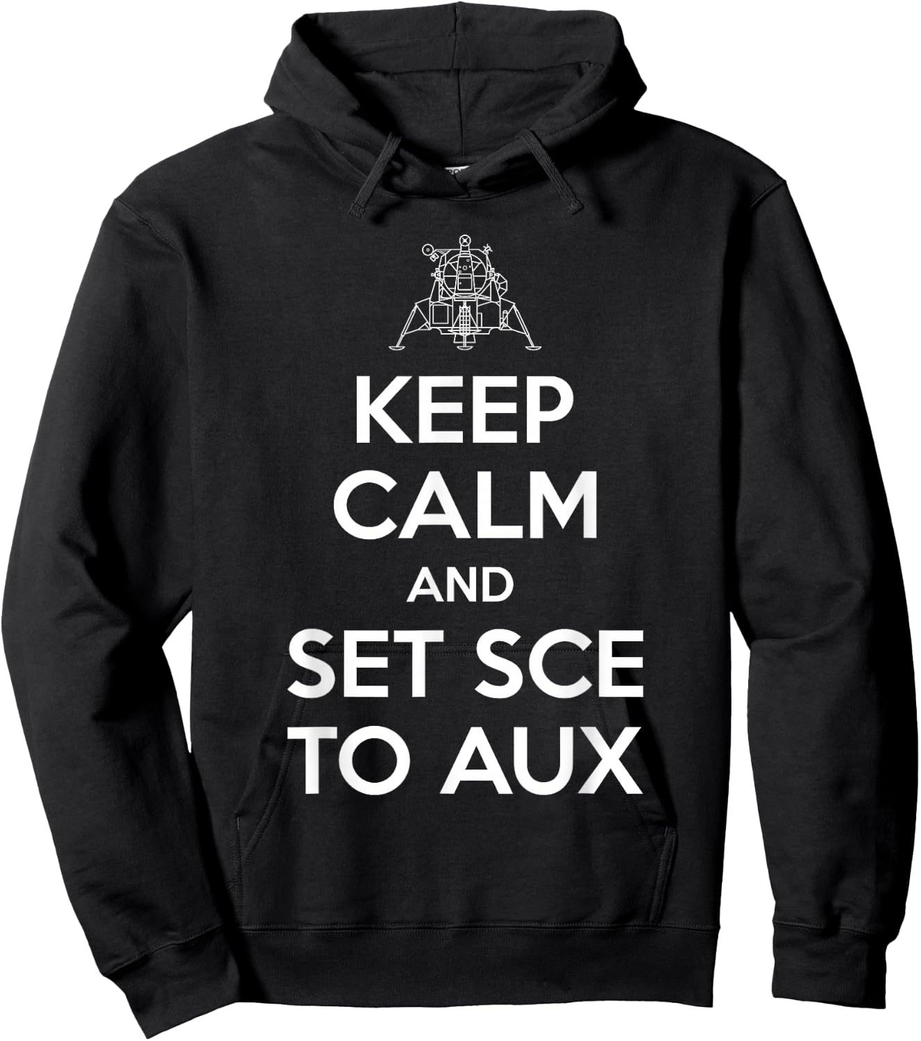 Keep Calm And Set SCE to AUX Hoodie - Hoodie | Black