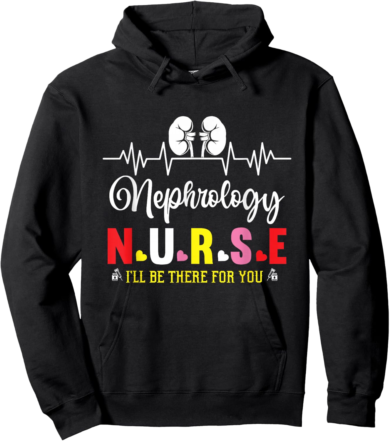 Nephrology Nurse Appreciation Nephrology Nurse Week Hoodie - Hoodie | Black