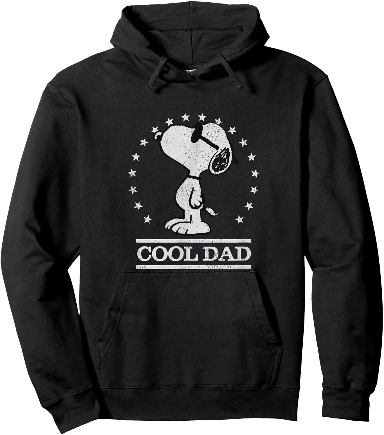 Peanuts - Snoopy Cool Dad Hoodie - Hoodie | Black