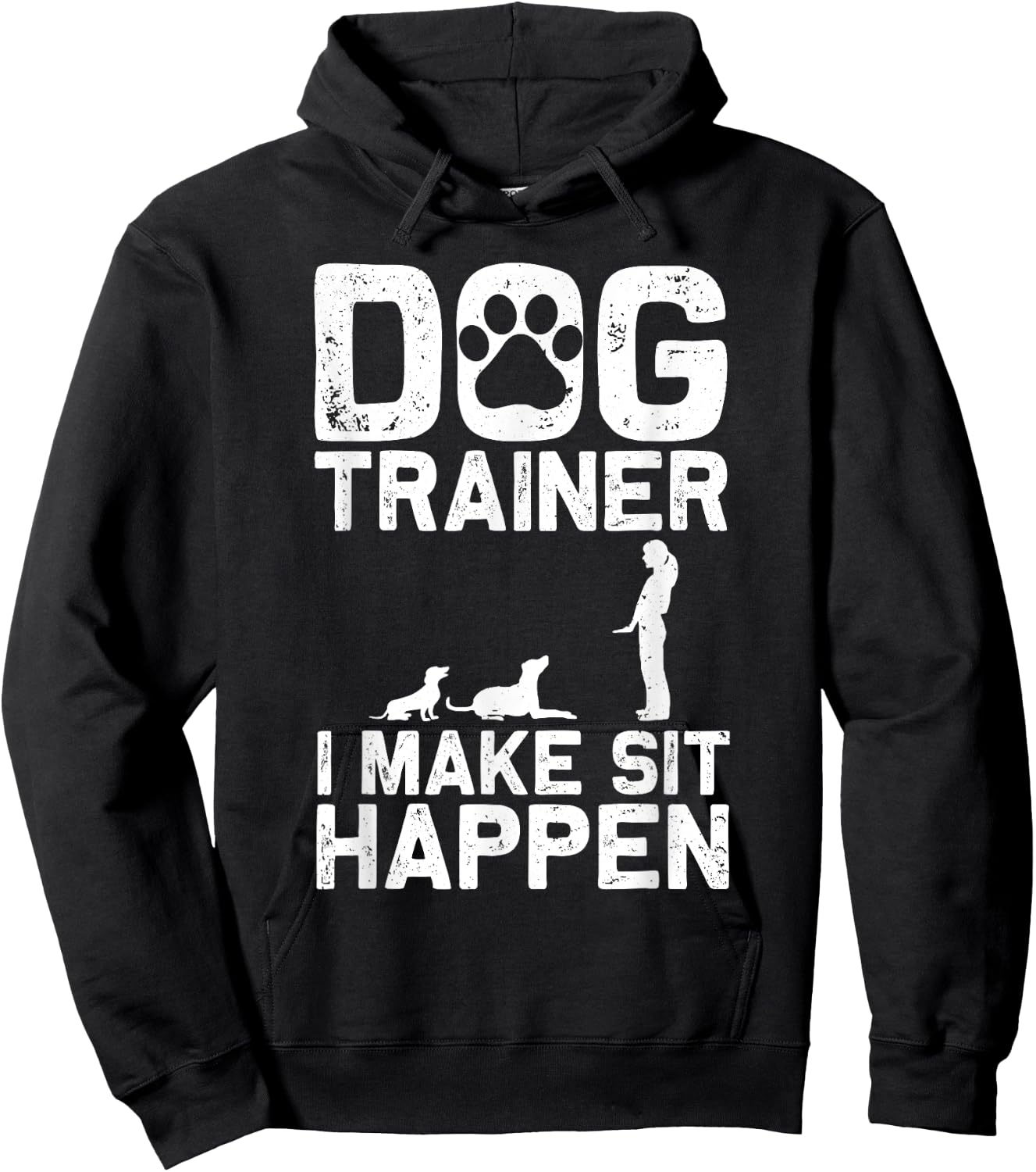 Cool Dog Trainer Women Service Dog Handler Training Hoodie - Hoodie | Black