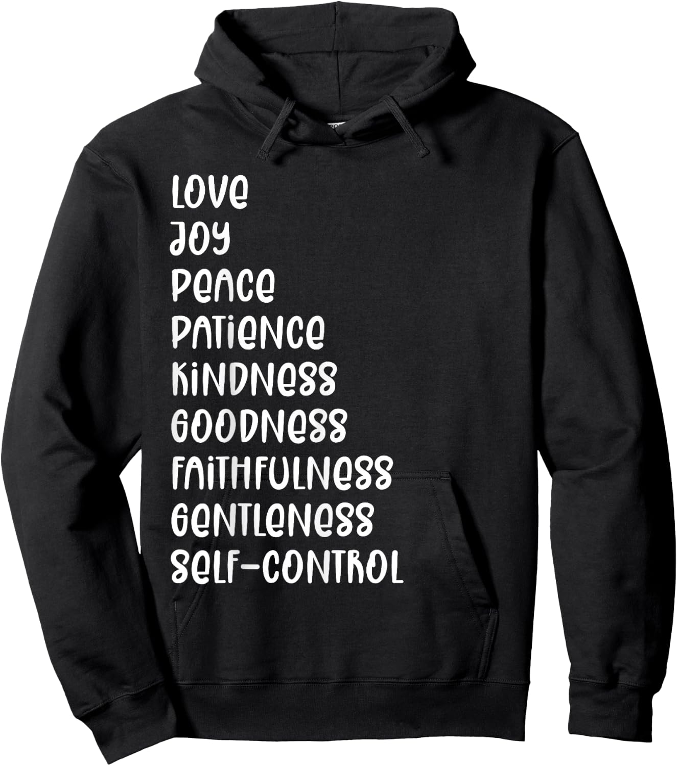 Galatians 5 22 Gift Christians - Fruit Of The Spirit Hoodie - Hoodie | Black