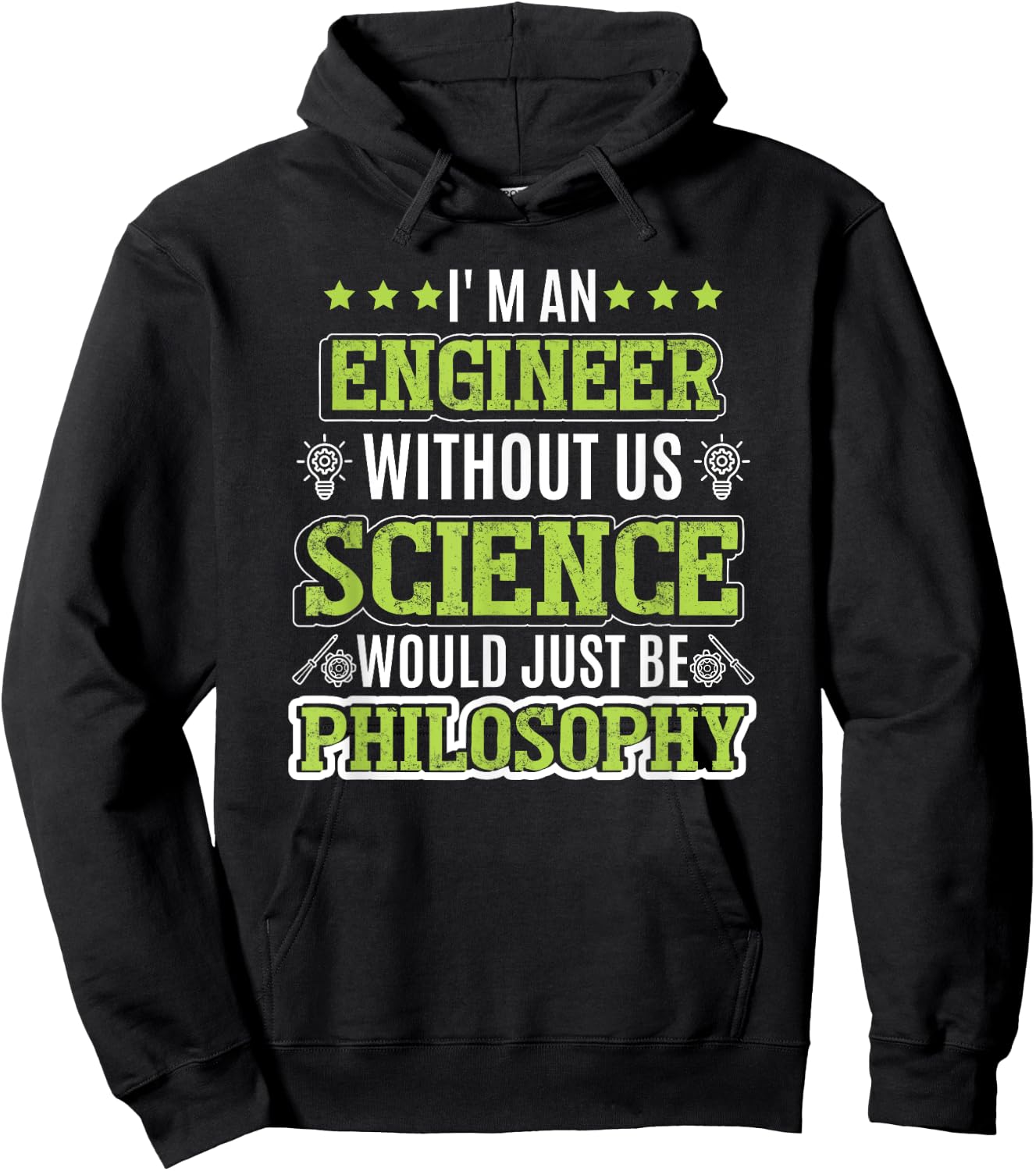 Engineering | Science | Engineer Hoodie - Hoodie | Black