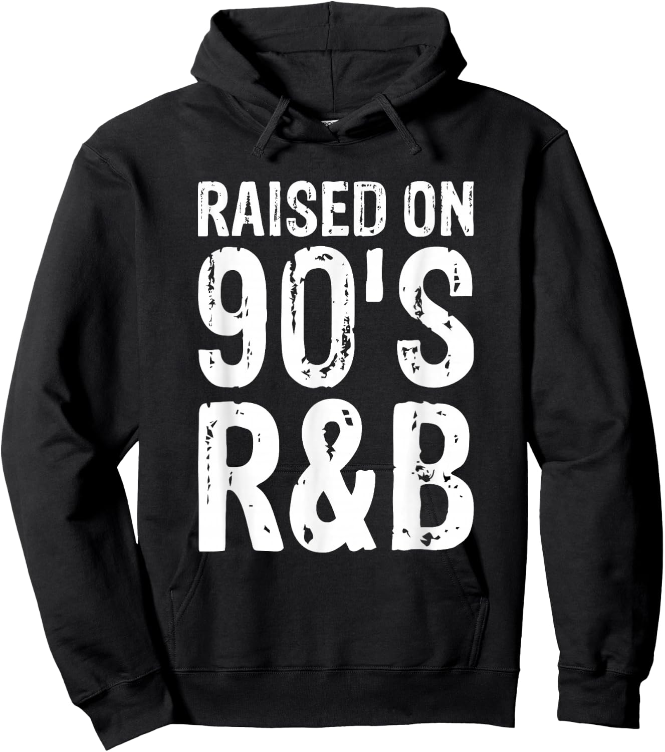 Raised On 90's R&b Hoodie - Hoodie | Black