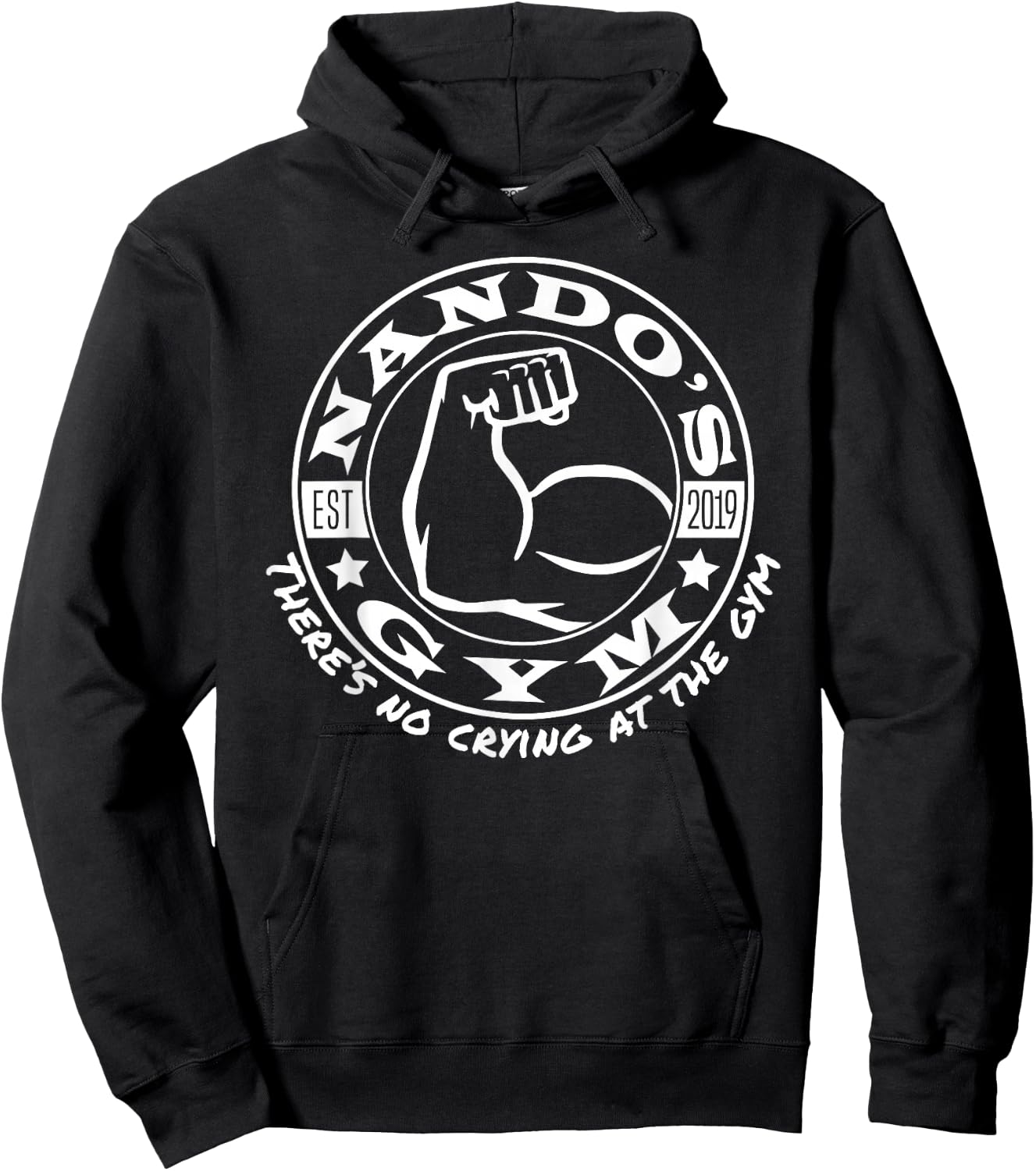 Nando's Gym - Ng003a Hoodie - Hoodie | Black