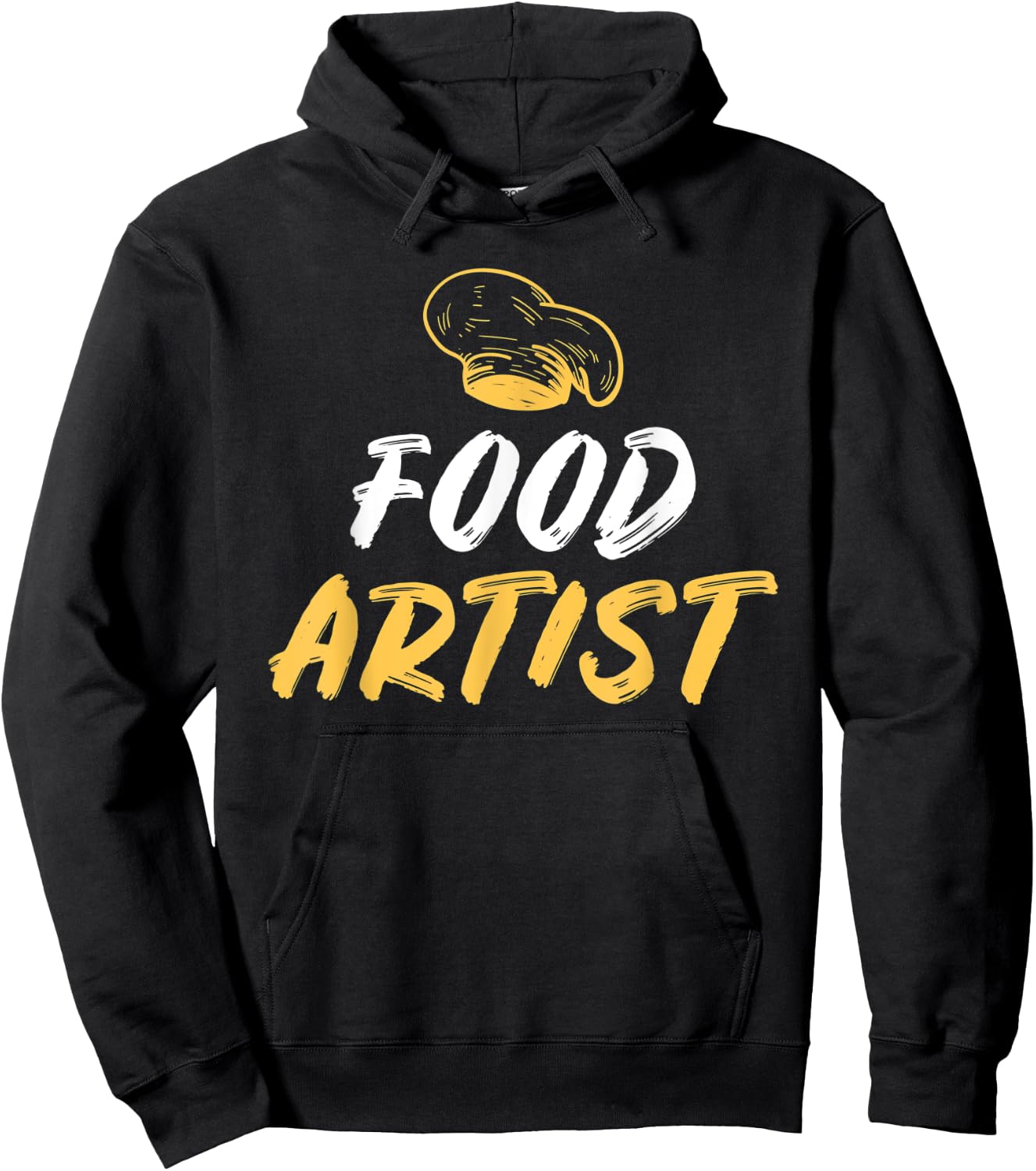Food Artist Kitchen Culinary Cook Hoodie - Hoodie | Black