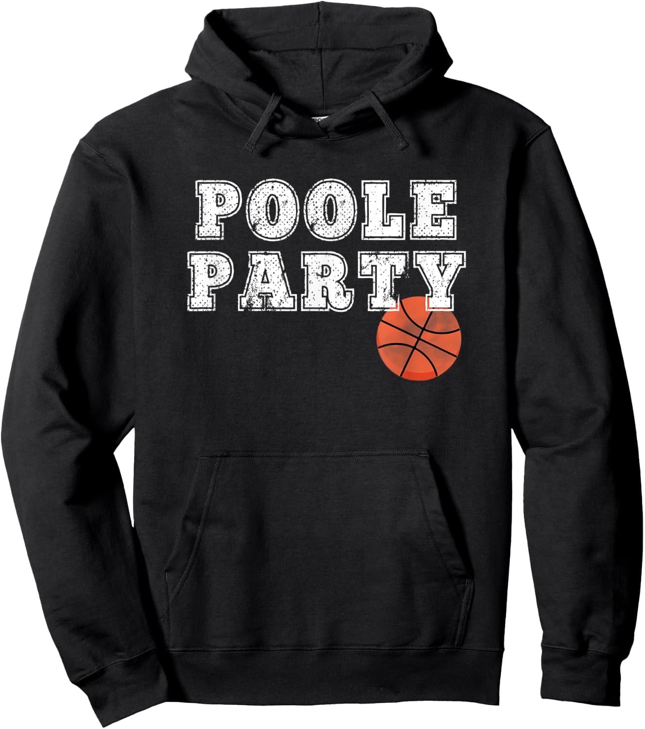 Poole Party Basketball Hoodie - Hoodie | Black