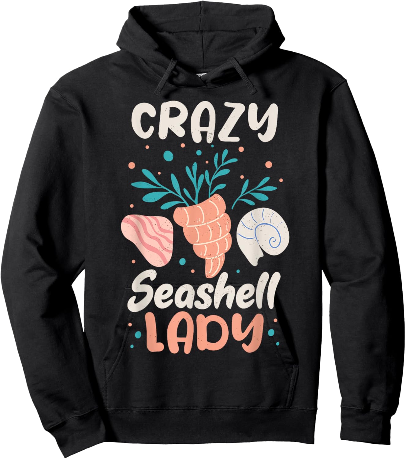 Shelling Shell Collecting Seashell Collector Hoodie - Hoodie | Black