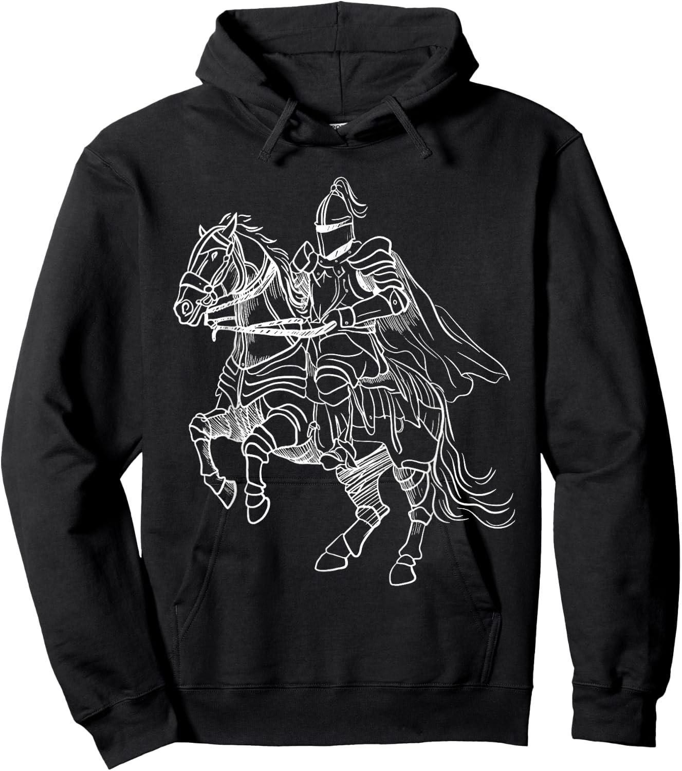 Renaissance Festival Joust Medieval Jousting Hoodie - Hoodie | Black