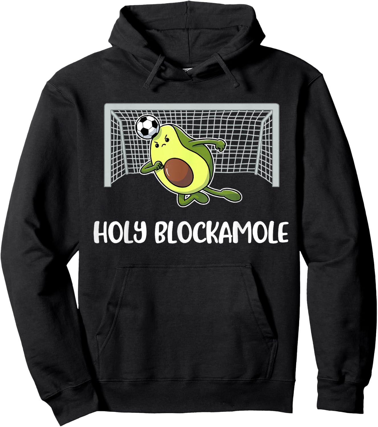 Holy Blockamole Soccer Hoodie - Hoodie | Black