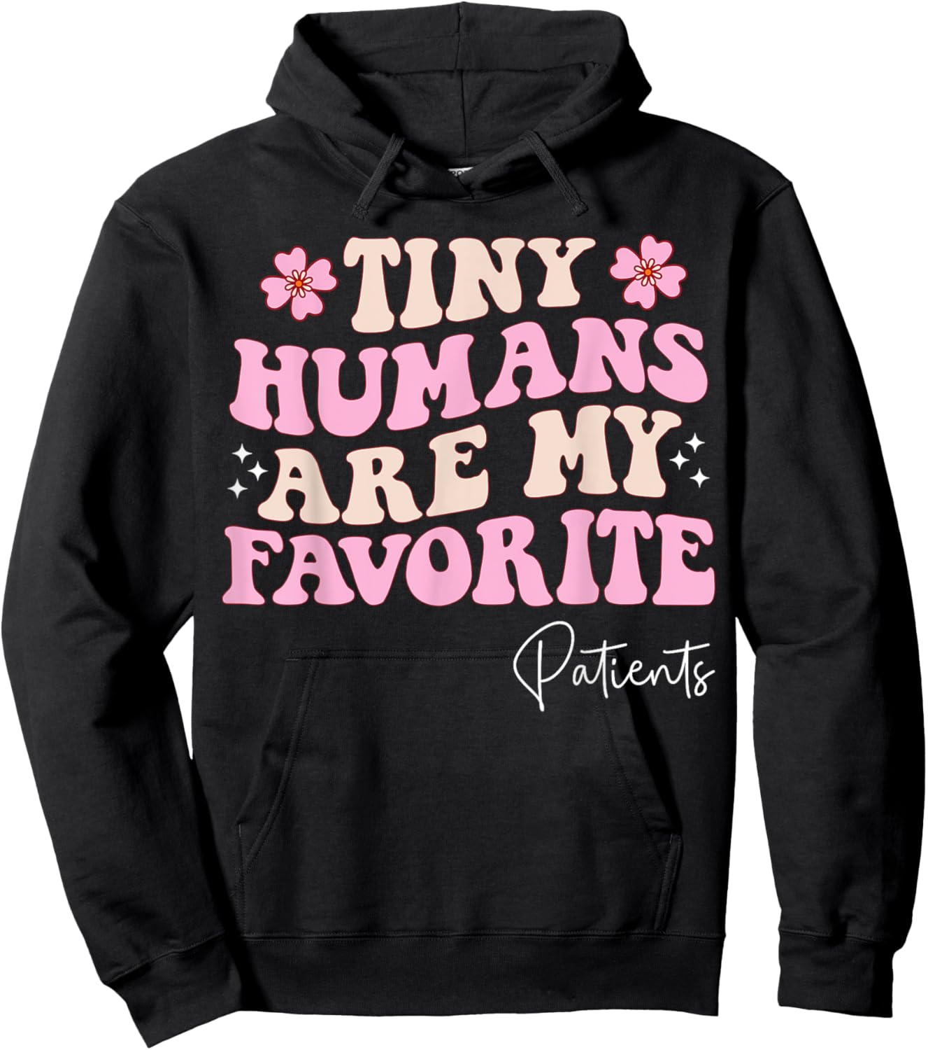 NICU Nurse Emergency Nursing Department Pediatric Nurse ER Hoodie - Hoodie | Black